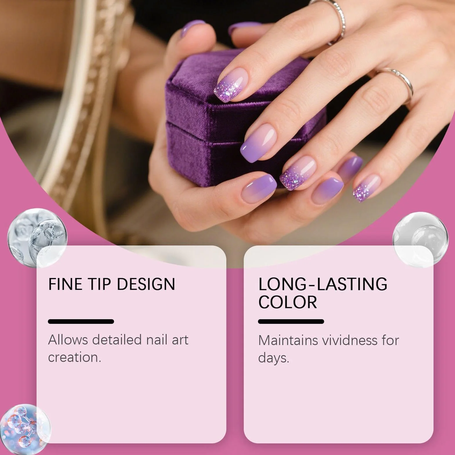 Vernis À Ongles Stylo Marker Pointe Feutre DIY Manucure Décoration Dotting Pen Outils Pour Salon