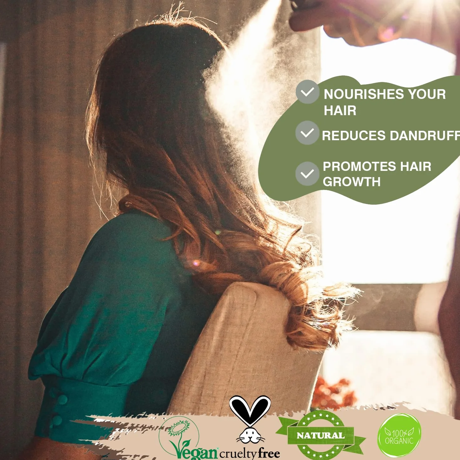 L'eau de Romarin 500 ml Stimule et Renforce la Croissance des Cheveux, Lutte contre les Pellicules et la Chute des Cheveux. Tonique Nettoyant Visage Peaux Grasses