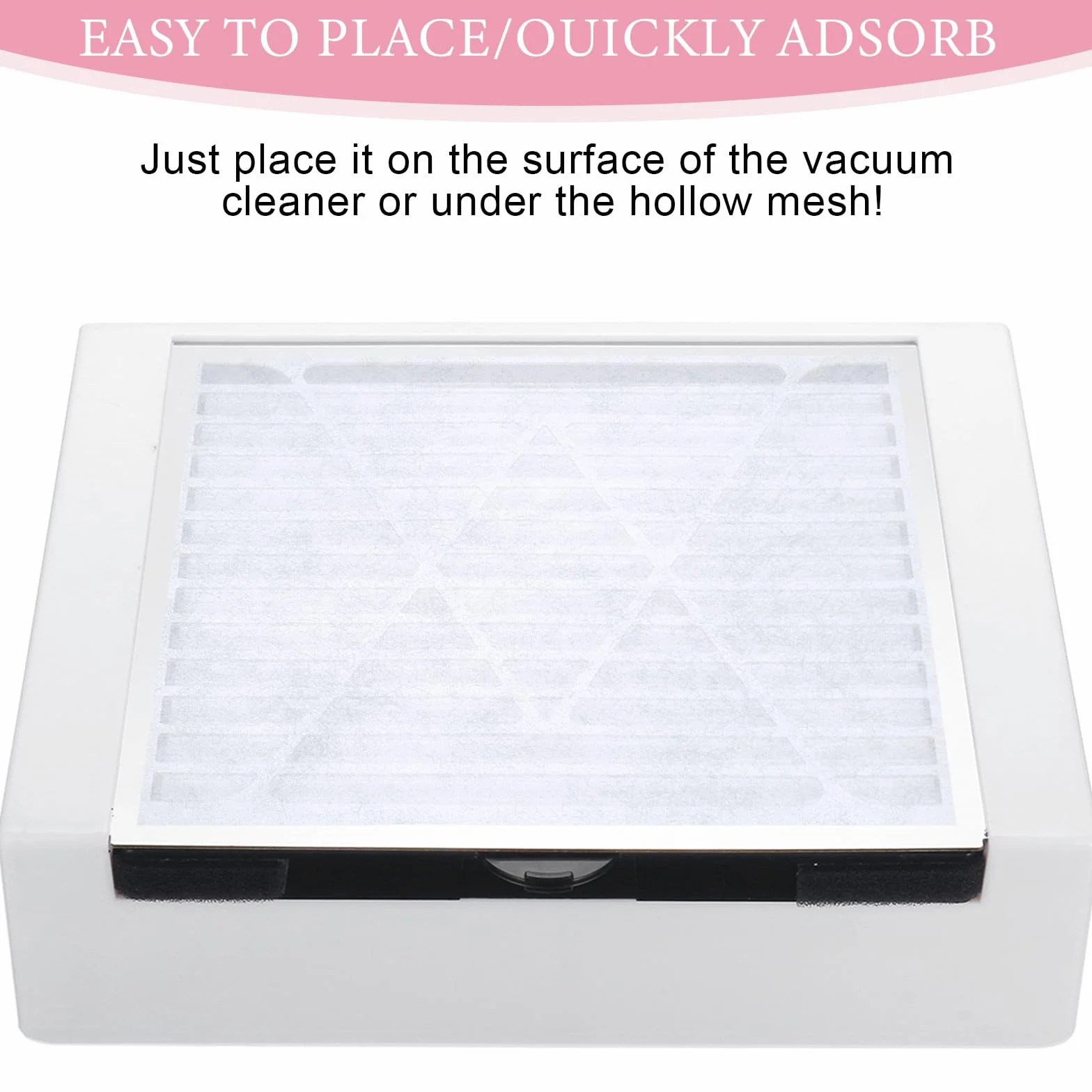 Lot de 200 Filtres en Papier pour Ongles, Collecteur de Poussière, Feuilles Filtrantes Remplaçables Universelles pour Salon de Manucure