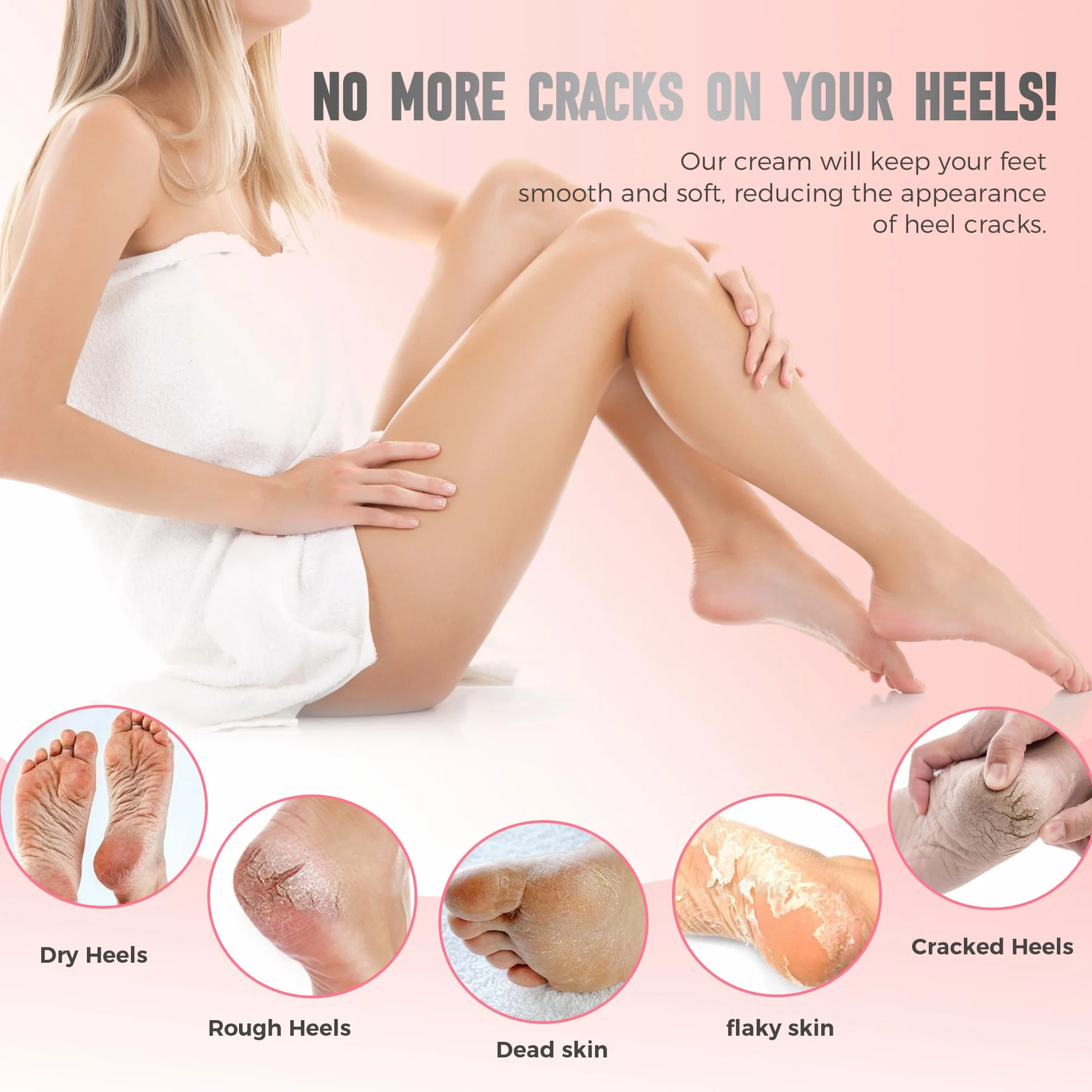 Vaneria Crème réparatrice pour pieds secs et crevassés 40g Pêche