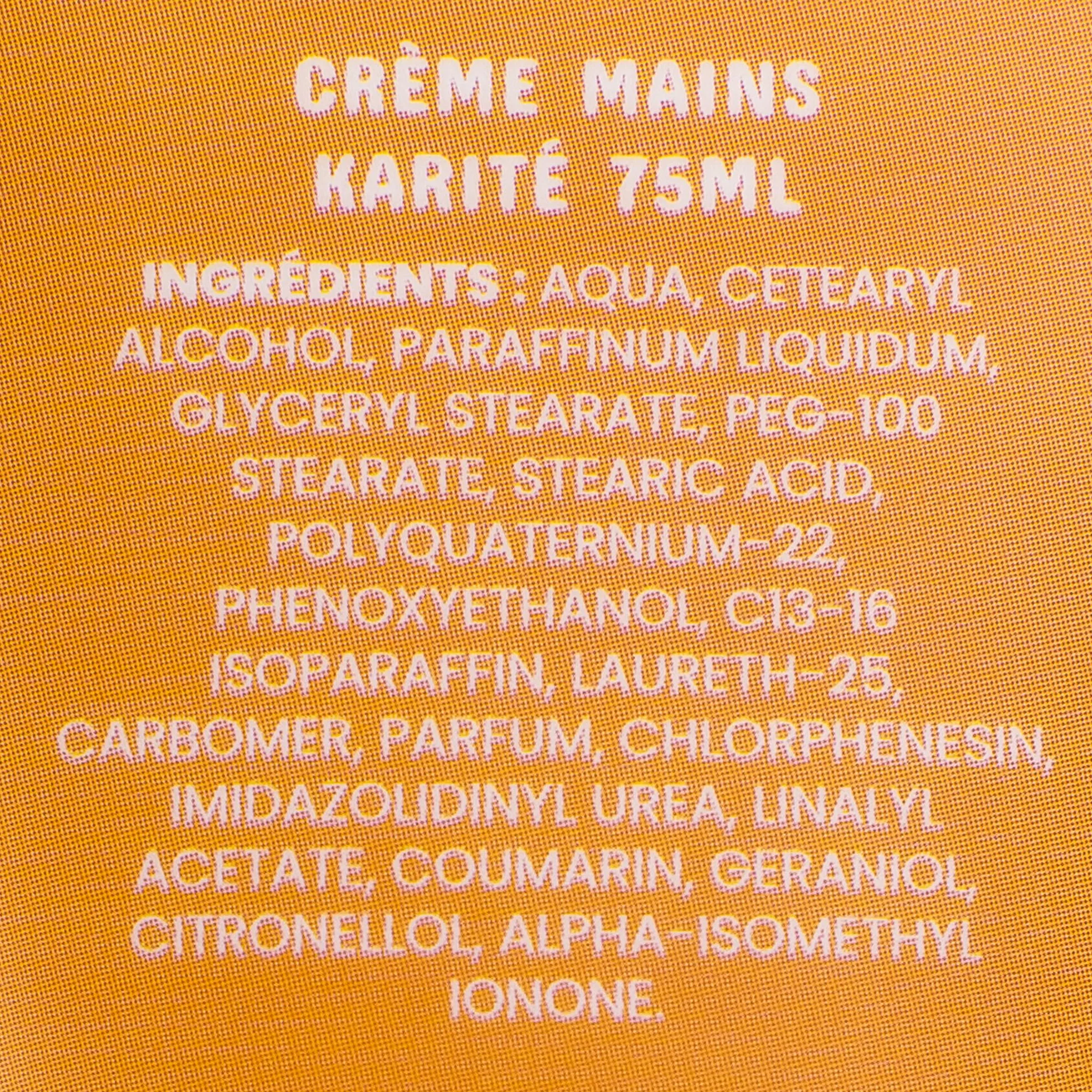 French Tendance Crème Mains Soin Intense Hydratante Réparatrice Nourrissante Protection Tube 75 ml Senteur Karité