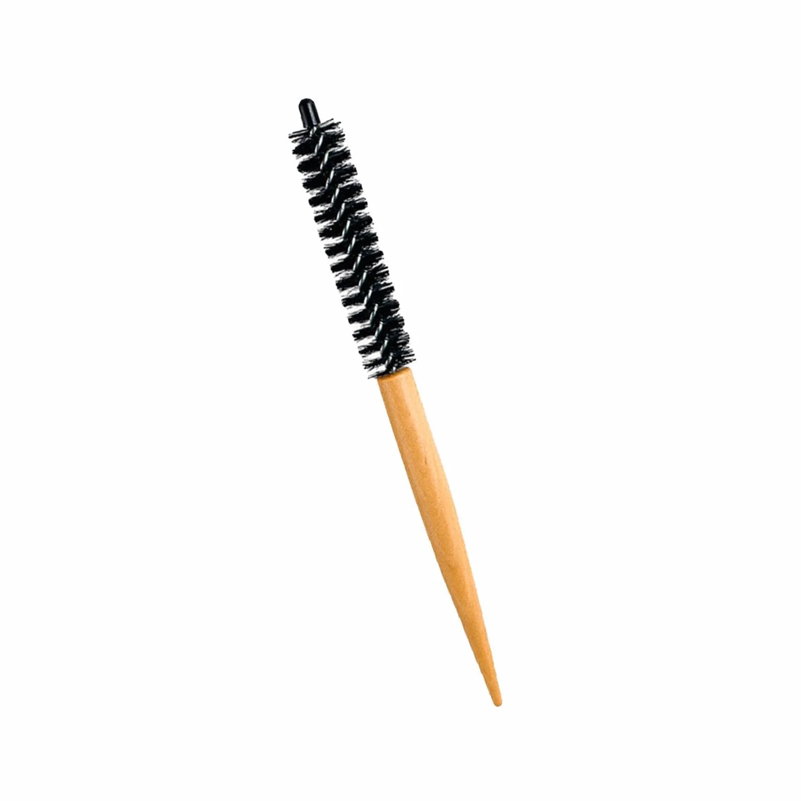 Brosse à cheveux ronde poils nylon brushing domicile coiffures bouclées cheveux courts