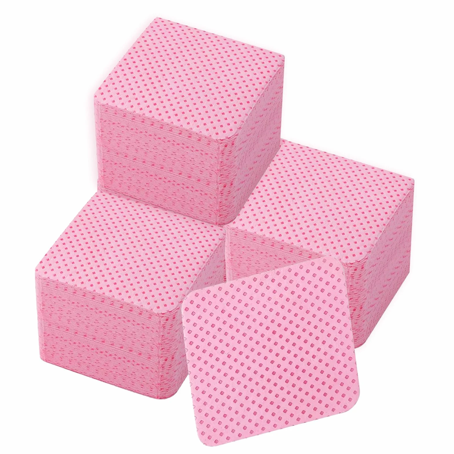 Lingettes à Ongles Non Pelucheux 330 Pièces, Coton Cleaner Dégraissant Gel Vernis Remover Wipes pour Manucure et Pédicure