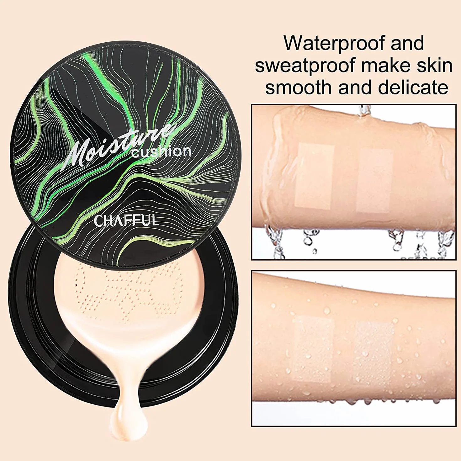 Mushroom Head Air Cushion BB Cream Fond De Teint Longue Durée 02 Naturel