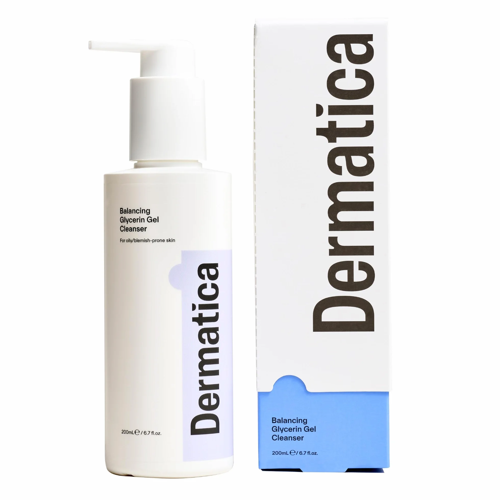 Dermatica gel nettoyant équilibrant à la glycérine anti-acné 200 ml