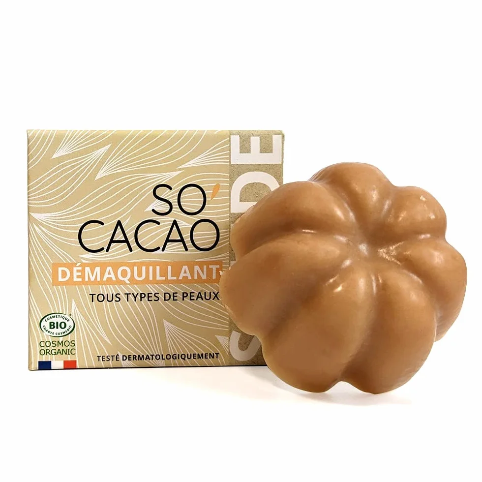 Démaquillant solide Bio So'Cacao beurre de Cacao 45g