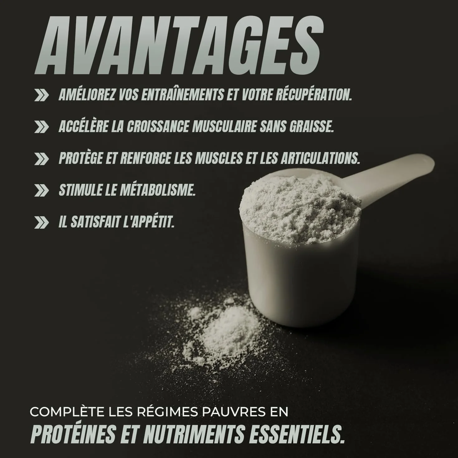 Healthy Fusion Whey Protein 43 g/dose Protéine Whee Pure avec Collagène Magnésium Vitamine B6 Chocolat 1kg