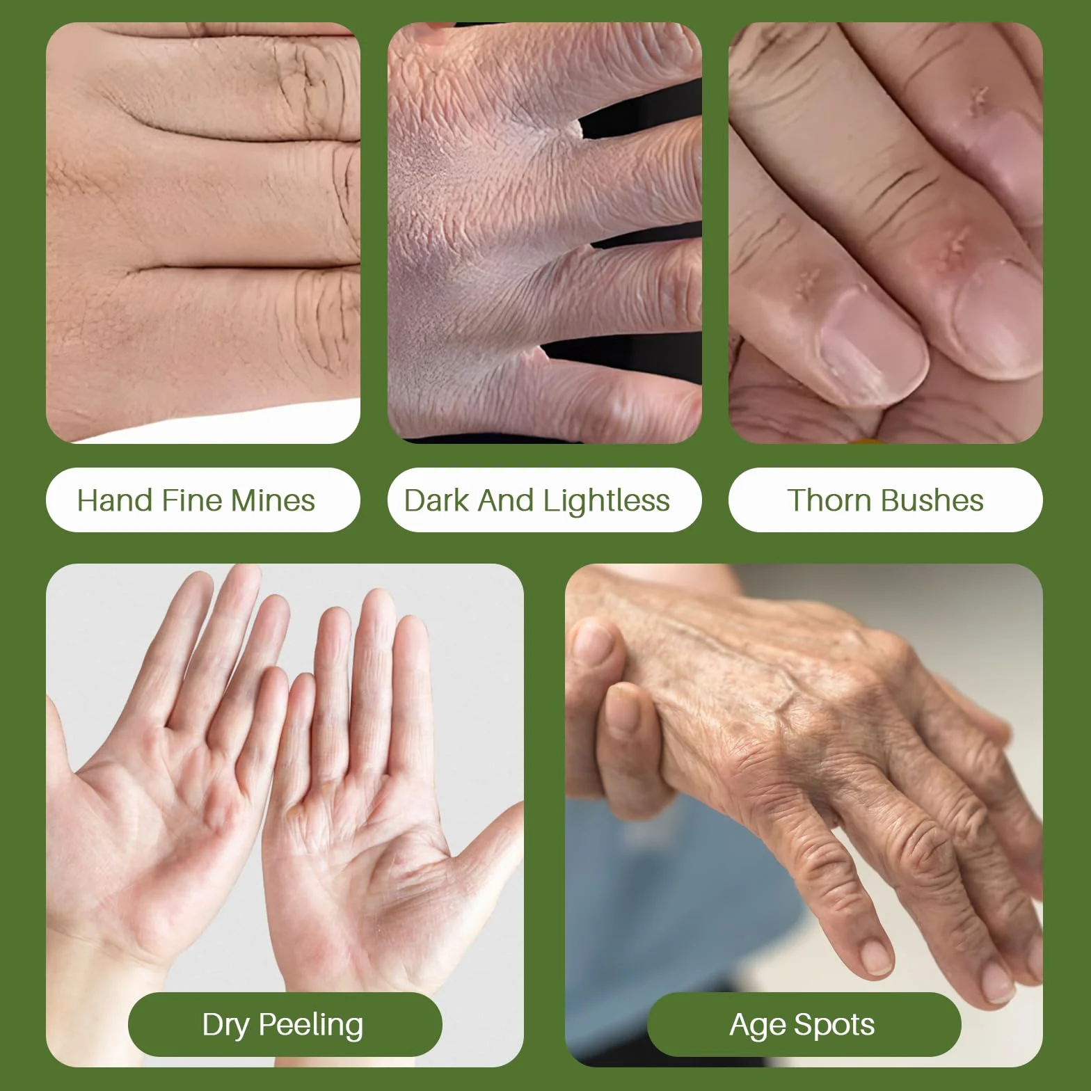 Masque Mains Hydratants Exfoliants Gants Nourrissants 6 Paires
