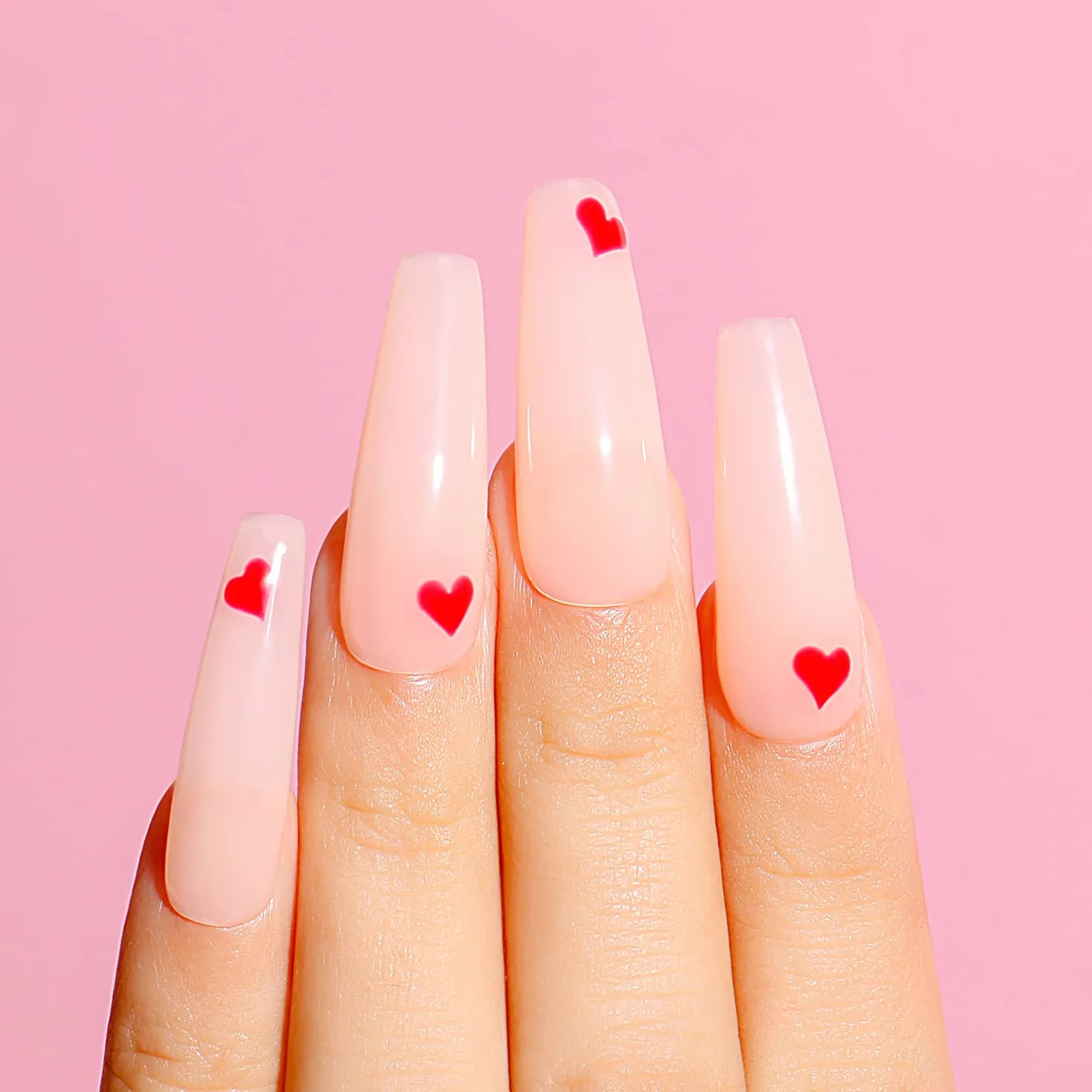 AIMEILI Lot 17 Vernis Semi Permanent Nude Rose Pastel 10ml UV LED Nail Polish Soak Off Manucure