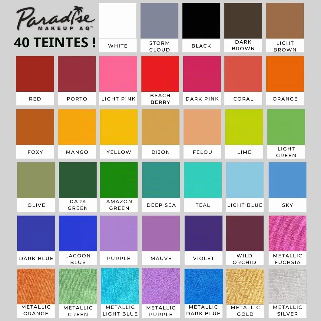 Mehron Paradise Makeup AQ - Beach Berry (40 gr)