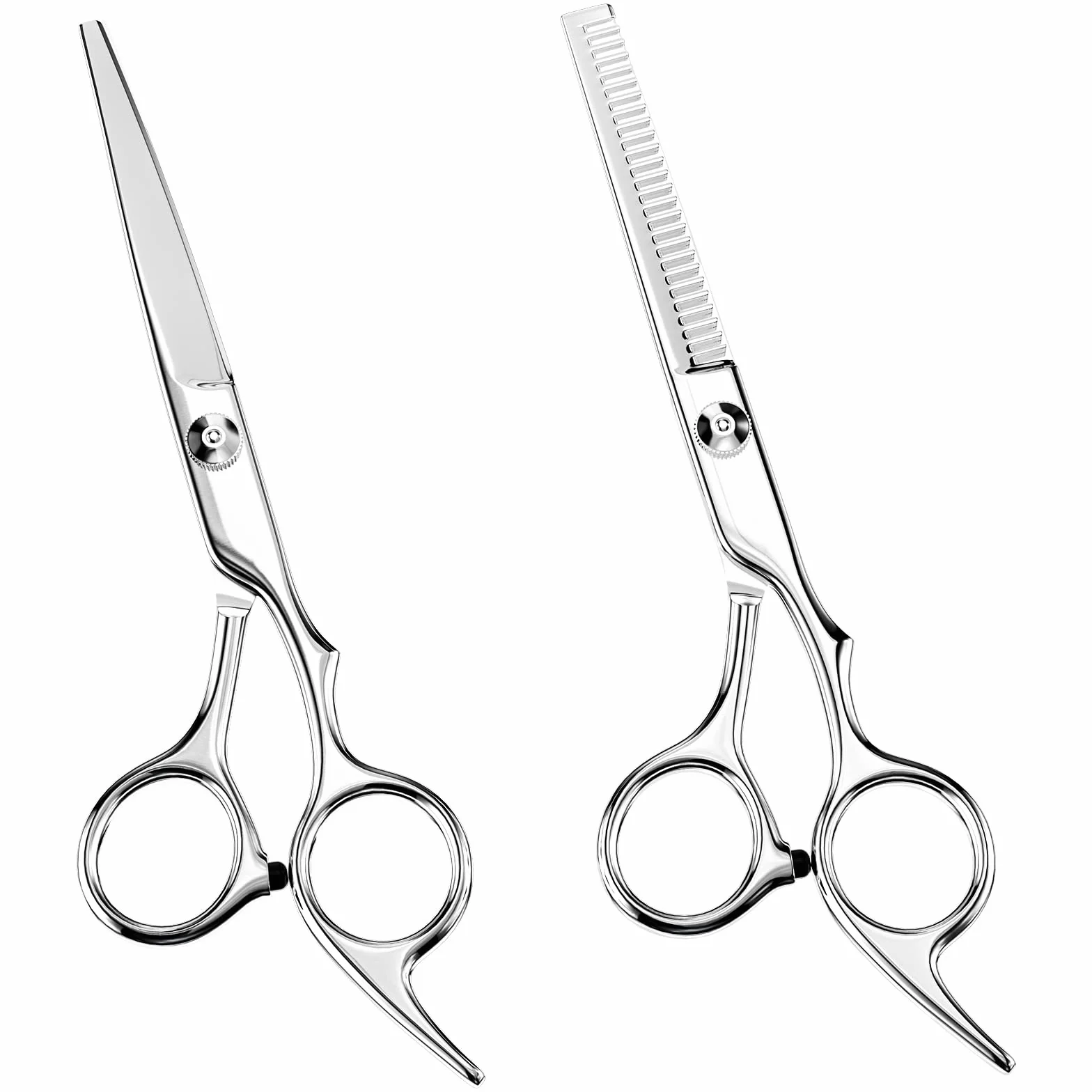 Ciseaux de Coiffure Professionnels en Acier Inoxydable Ultra Tranchants