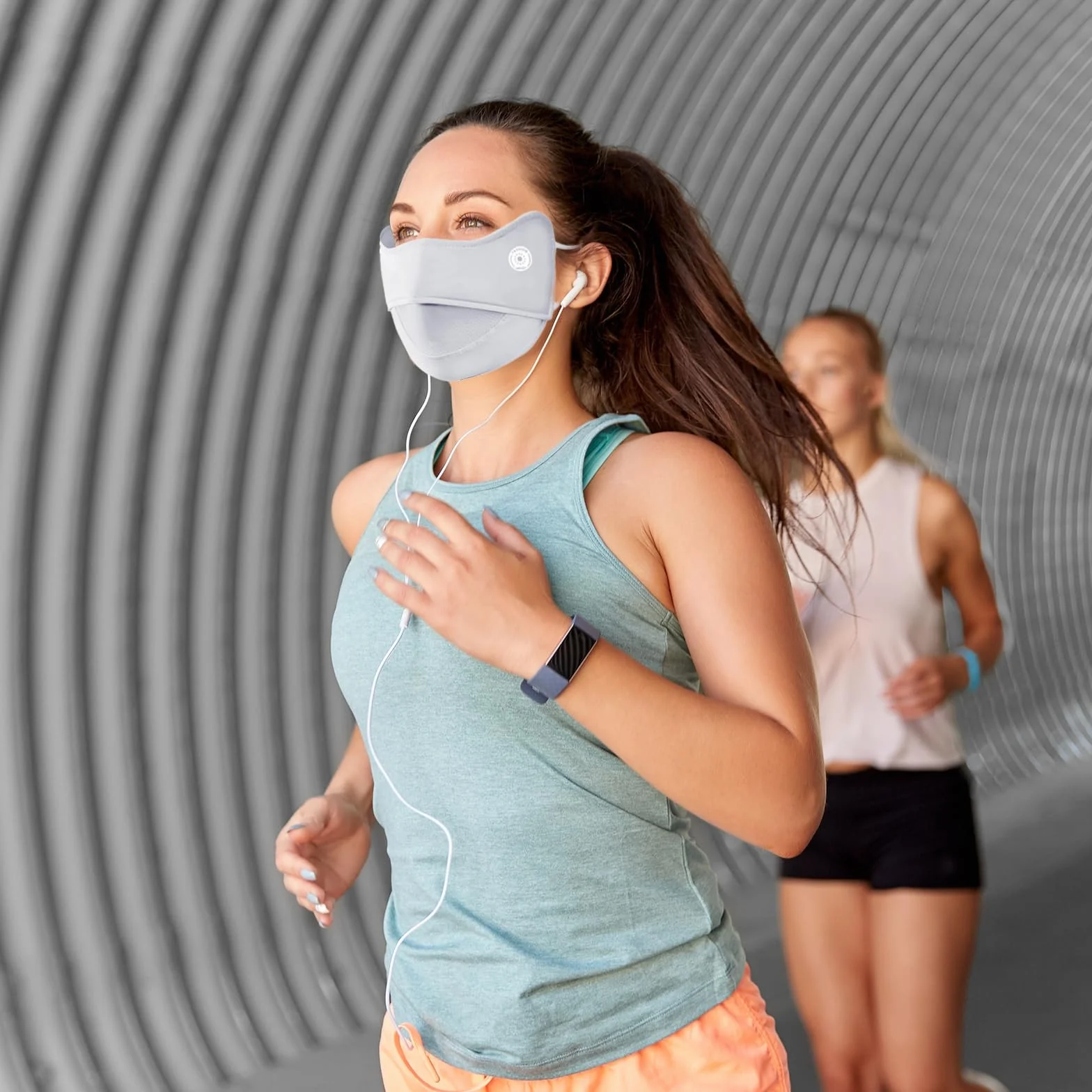 Masques de Protection Solaire Réutilisables Anti Pollution avec Boucles d'Oreilles Réglables pour Vélo