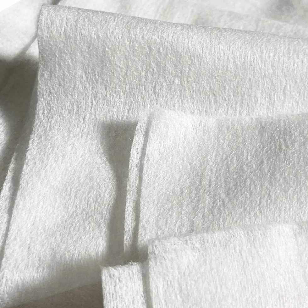 MUNTRADE Lot de 100 Serviettes Jetables Spunlace 40x80 cm Blanc | Serviettes Jetables Tissu Non Tissé Coiffure, Pedicure, Manucure, Spa, Beauté, Esthétique