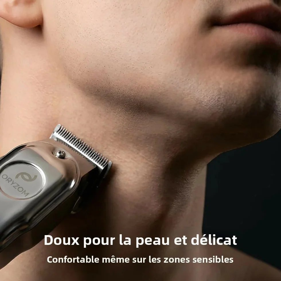 Oryzom ProTrim 2.0 Lames de précision en acier inoxydable tondeuse cheveux barbe