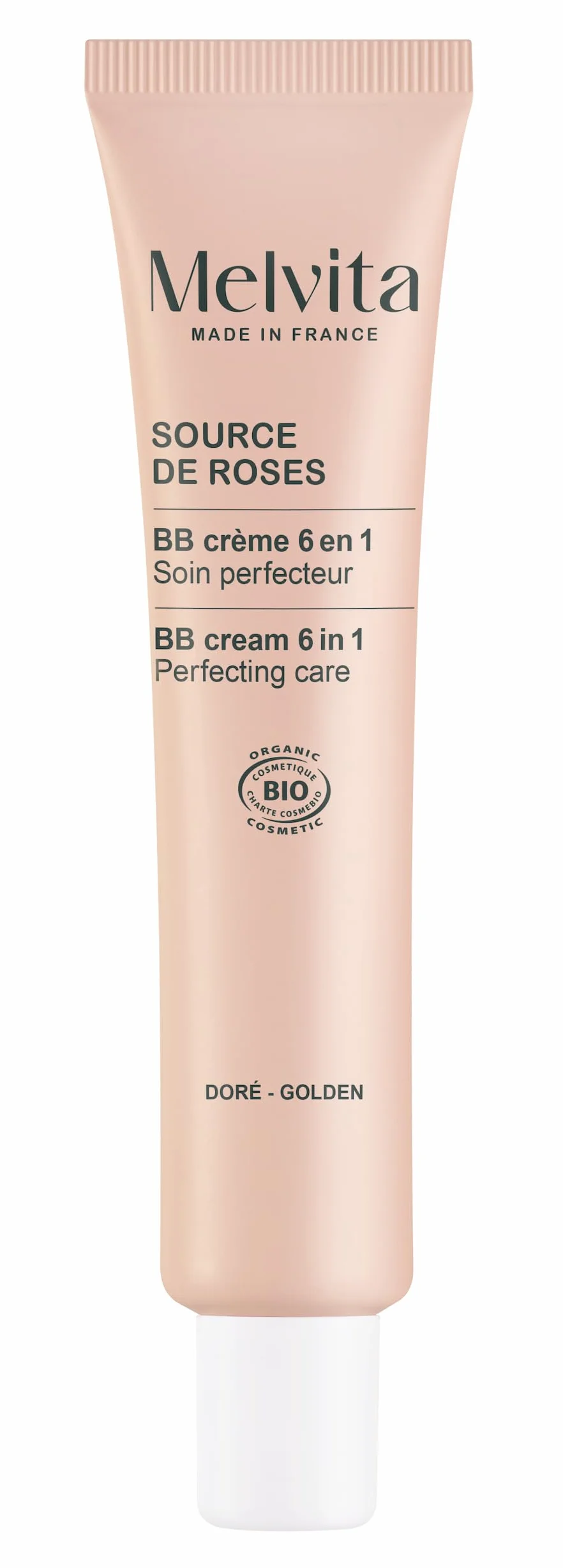 Melvita - BB Crème Source de Roses - Hydrate et Unifie le teint - Adaptés à tous types de peaux - Fabriqués en France