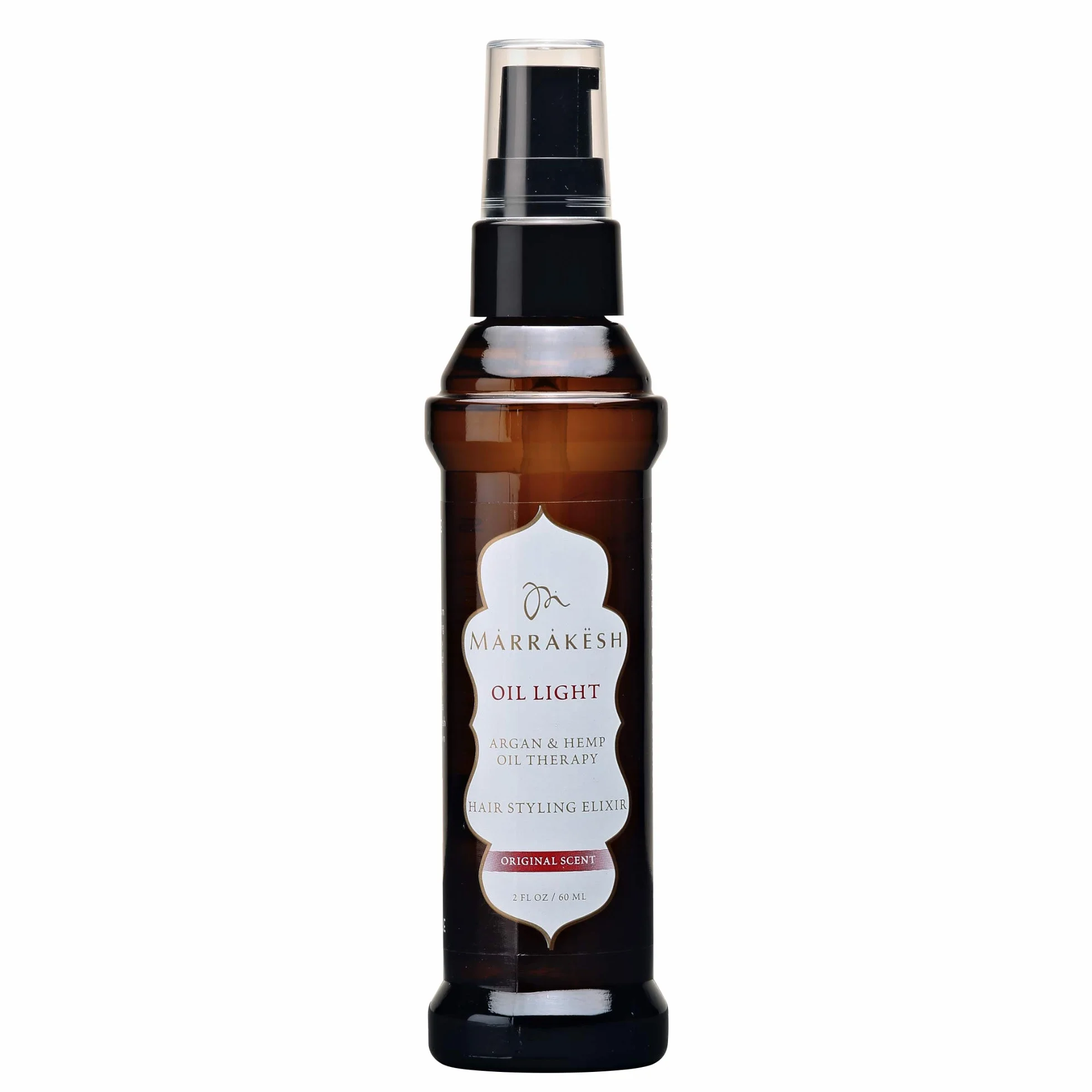 Marrakesh Hair Styling Elixir Oil for Fine Hair, Light, 2 Ounce by MARRAKESH