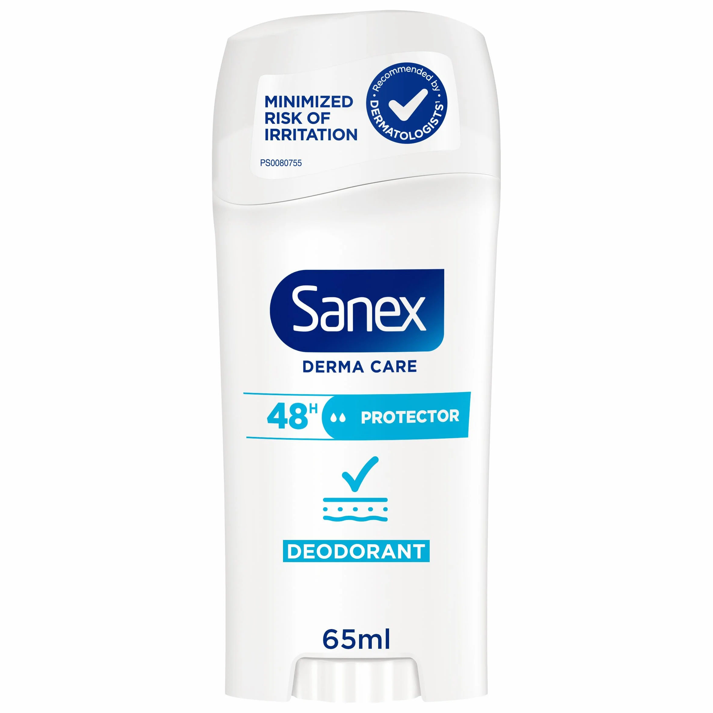 SANEX Derma Care Protector Déodorant Stick 65ml fraîcheur longue durée contre la transpiration