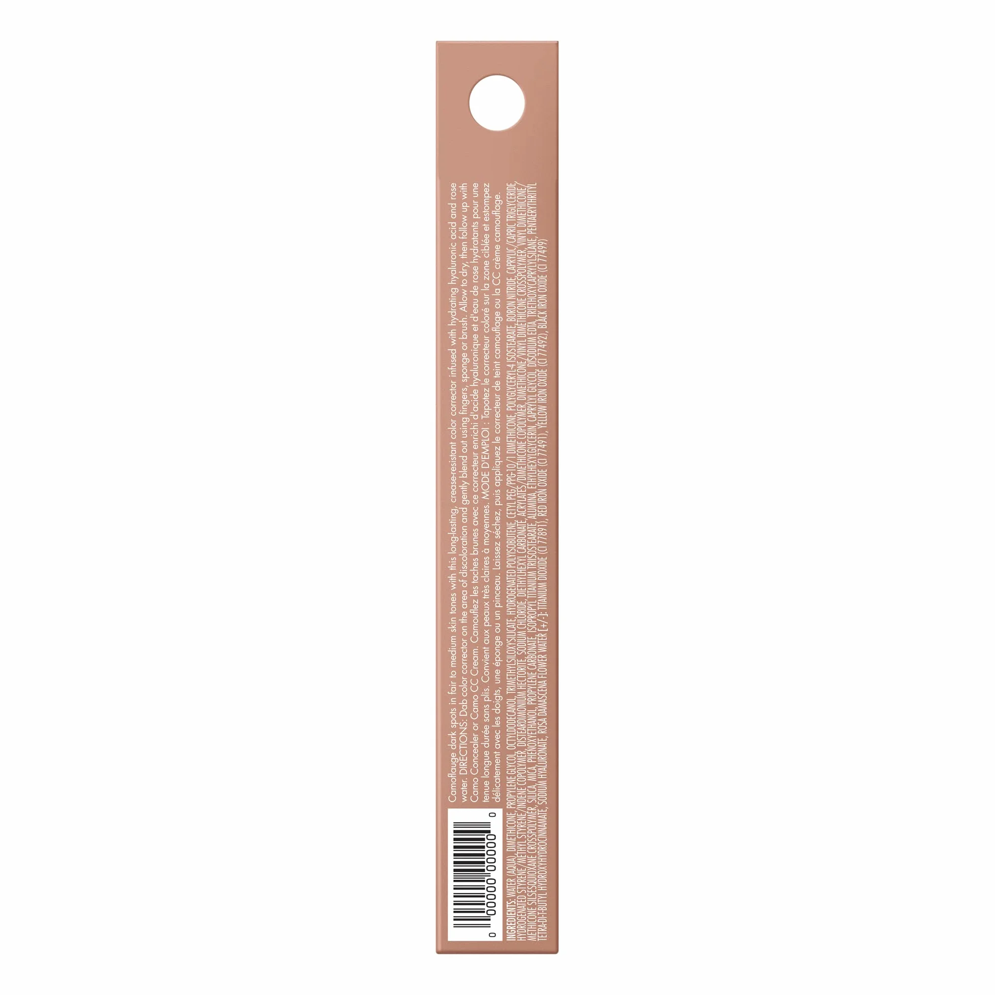 e.l.f. Correcteur de couleur camouflage hydratant durable pêche