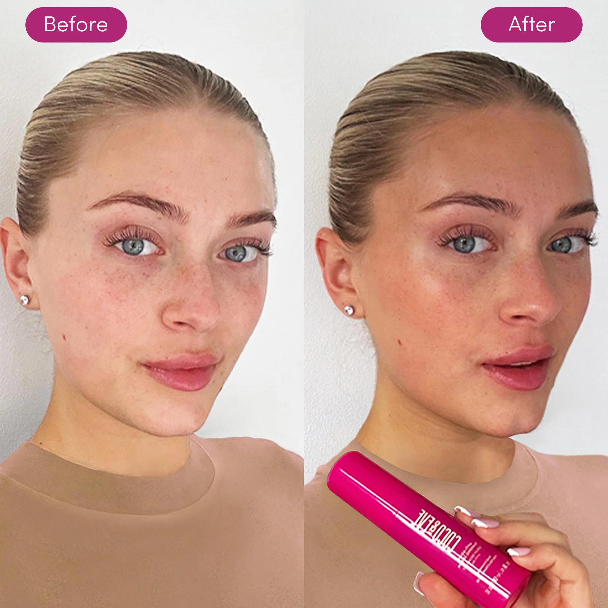 Sérum bronzant anti-âge Coco & Eve. Soin du visage actif pour un éclat hydratant progressif. Poudre autobronzante naturelle, avec niacinamide et antioxydants pour une peau éclatante de santé (30 ml)