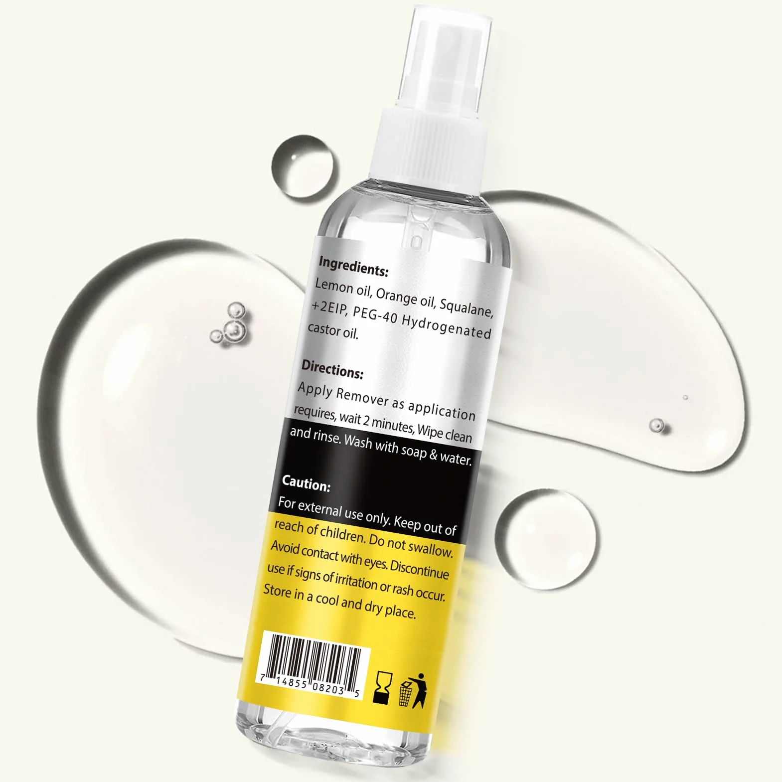 Dissolvant Extension Adhesive, Dissolvant De Bande Pour Extensions De Cheveux, Dissolvant Extension Keratine, 4 Fl Oz