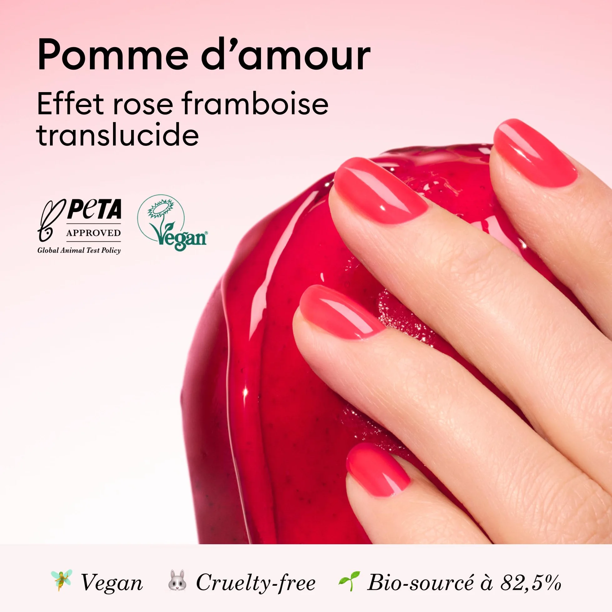 Manucurist Vernis Jelly Pomme d’Amour Green™ 15 ml