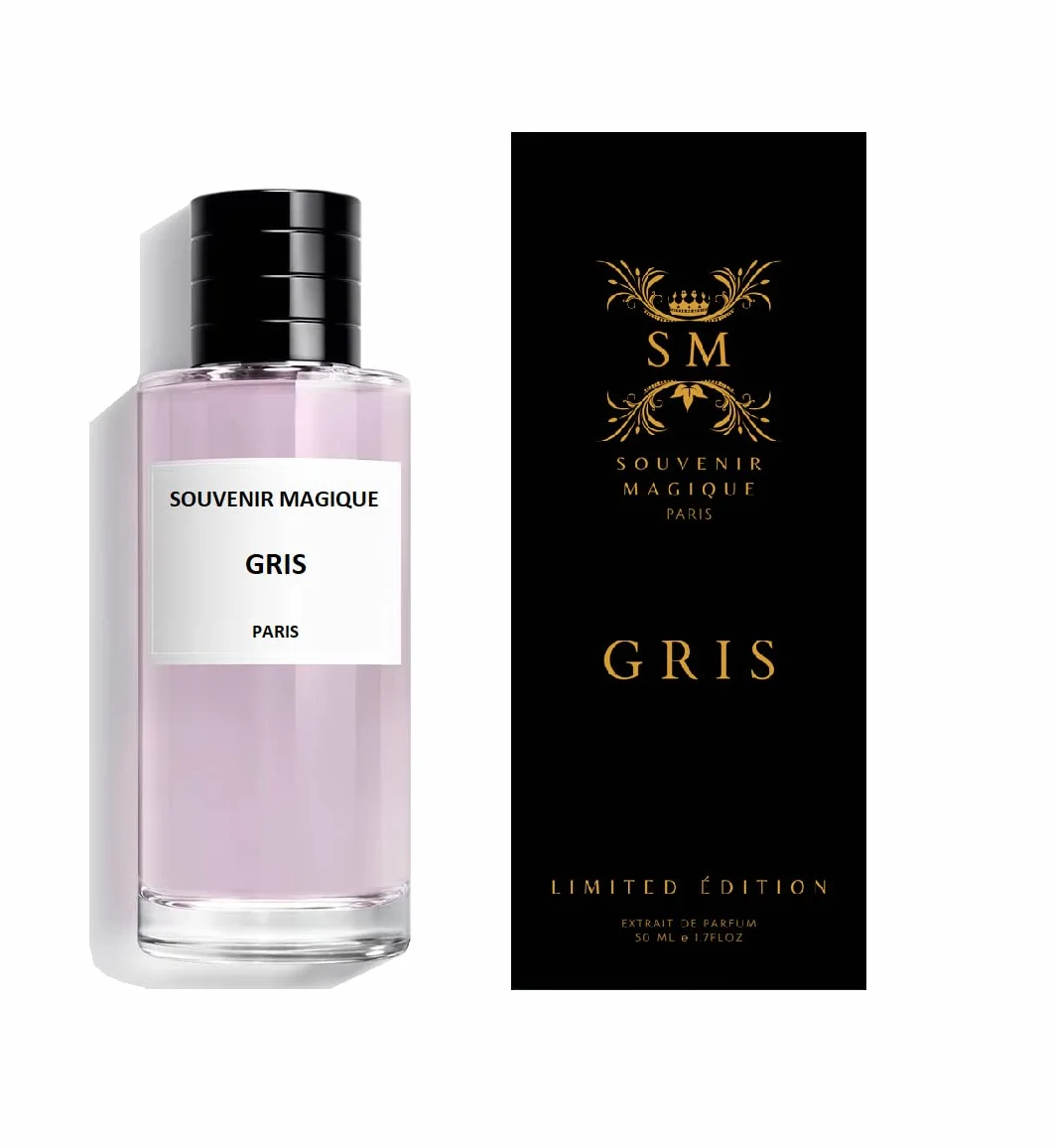 Gris Montaigne - Souvenir Magique – EXTRAIT DE PARFUM - 50 ml - Tenue 24h – Parfum pour Homme et Femme - idée cadeaux - Made in France (Chypre)