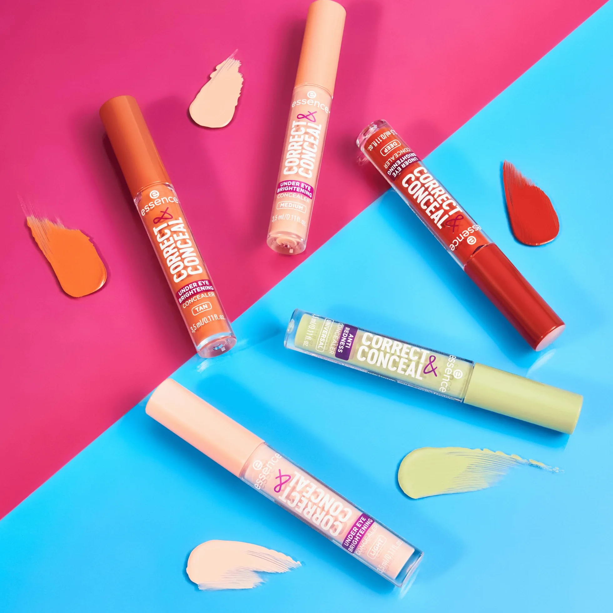 Essence Correct & Conceal Under Eye Brightening Concealer Anti-Cernes Éclaircissant 3.5ml