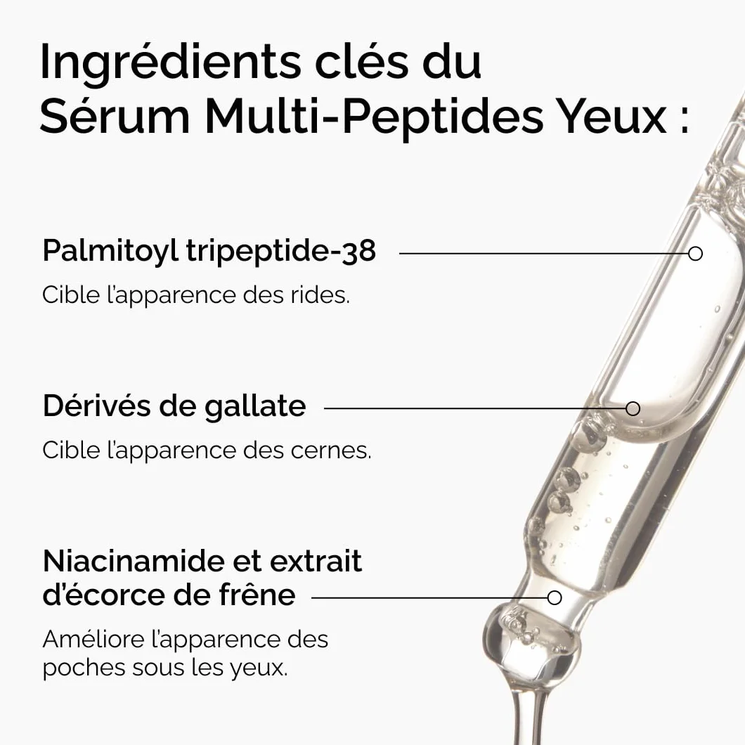 The Ordinary Sérum Multi-Peptides Yeux anti-vieillissement 15 ml