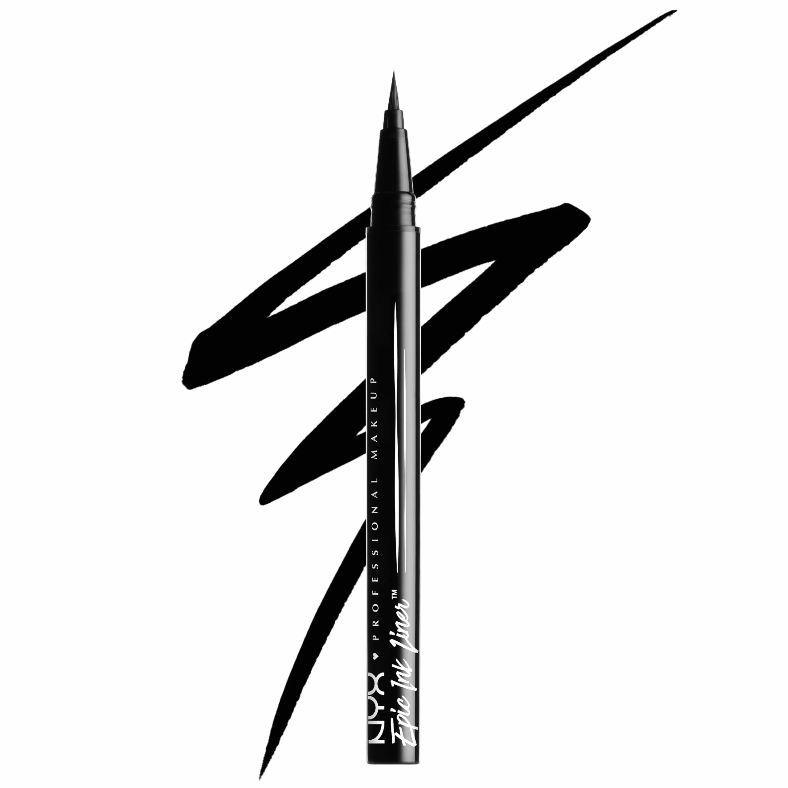 NYX Professional Makeup Epic Ink Liner Eyeliner Feutre Waterproof Black 01 Tracé Précis Couleur Intense Tenue Longue Durée