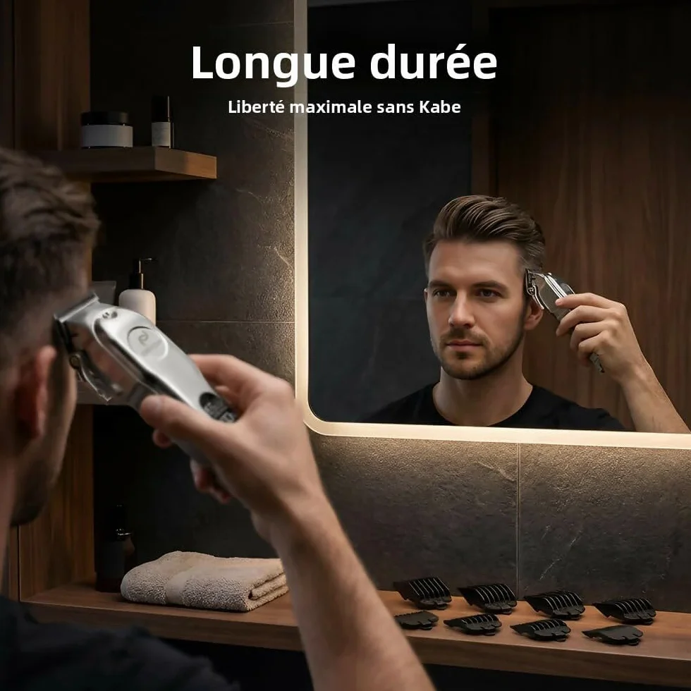 Oryzom ProTrim 2.0 Lames de précision en acier inoxydable tondeuse cheveux barbe