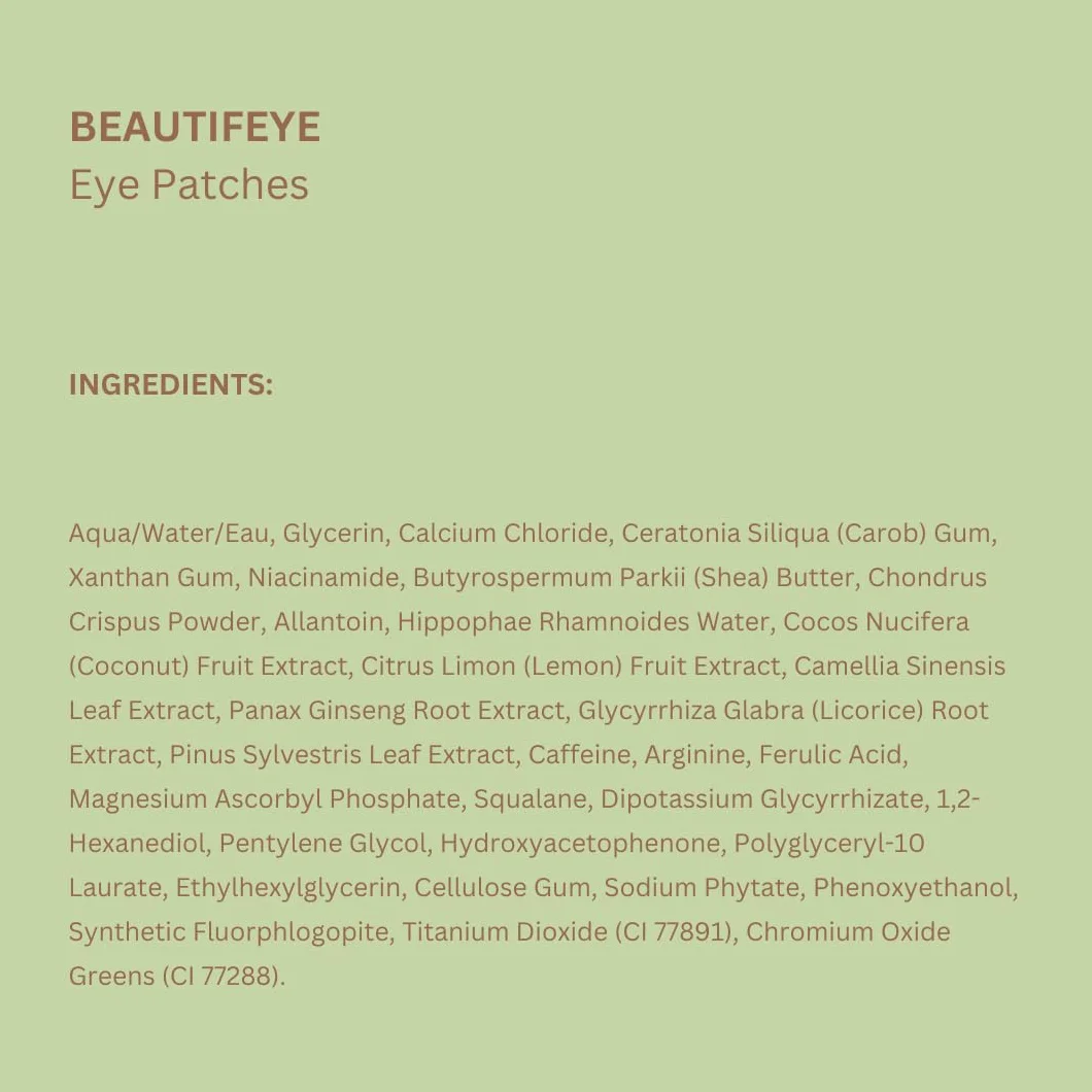 Pixi Beauty BeautifEYE Eye Patches 30 Paires Hydrogel Rafraîchissants pour Cernes