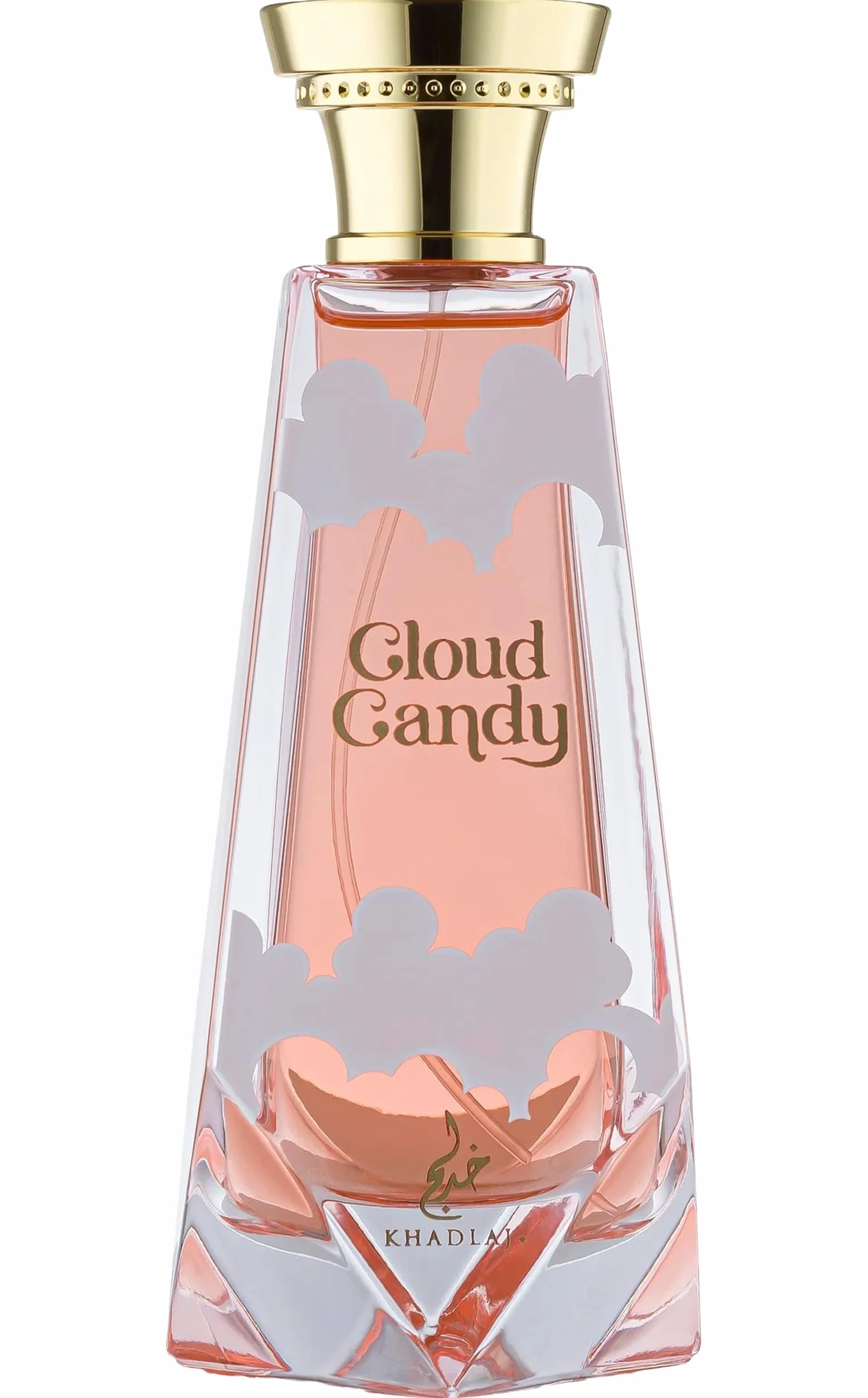 Cloud Candy 100 ml par Khadlaj - Extrait de parfum en spray - Parfum pour femme, guimauve, noix de coco, sucre, vanille
