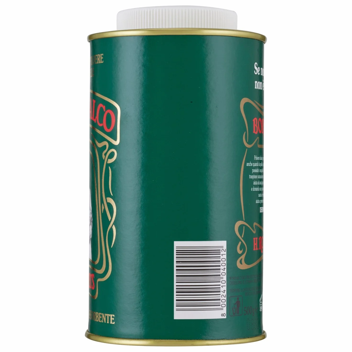 Borotalco Talc en poudre 500 g apaisant soulagement des démangeaisons
