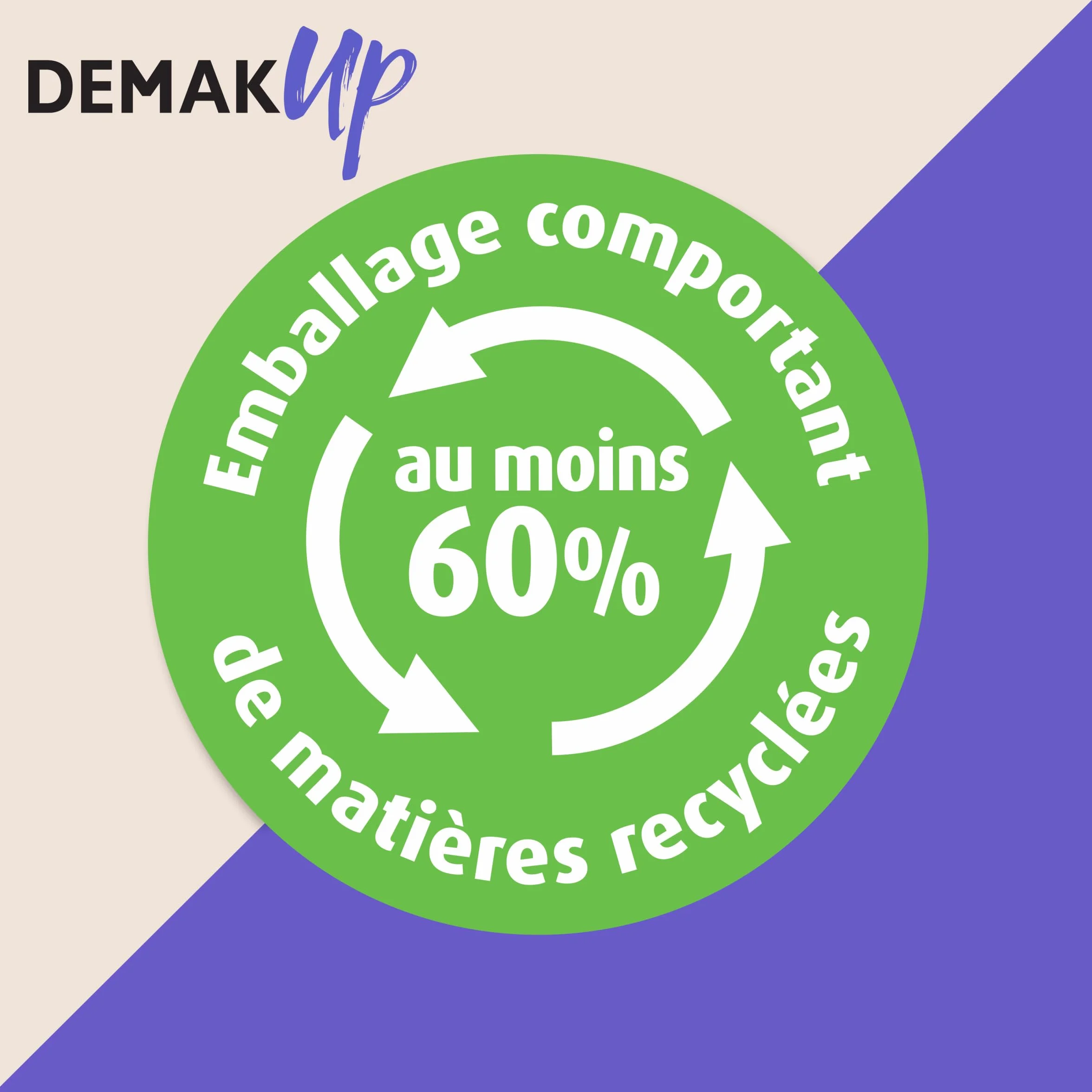 Demak'Up Original Cotons à Démaquiller, 70 Cotons