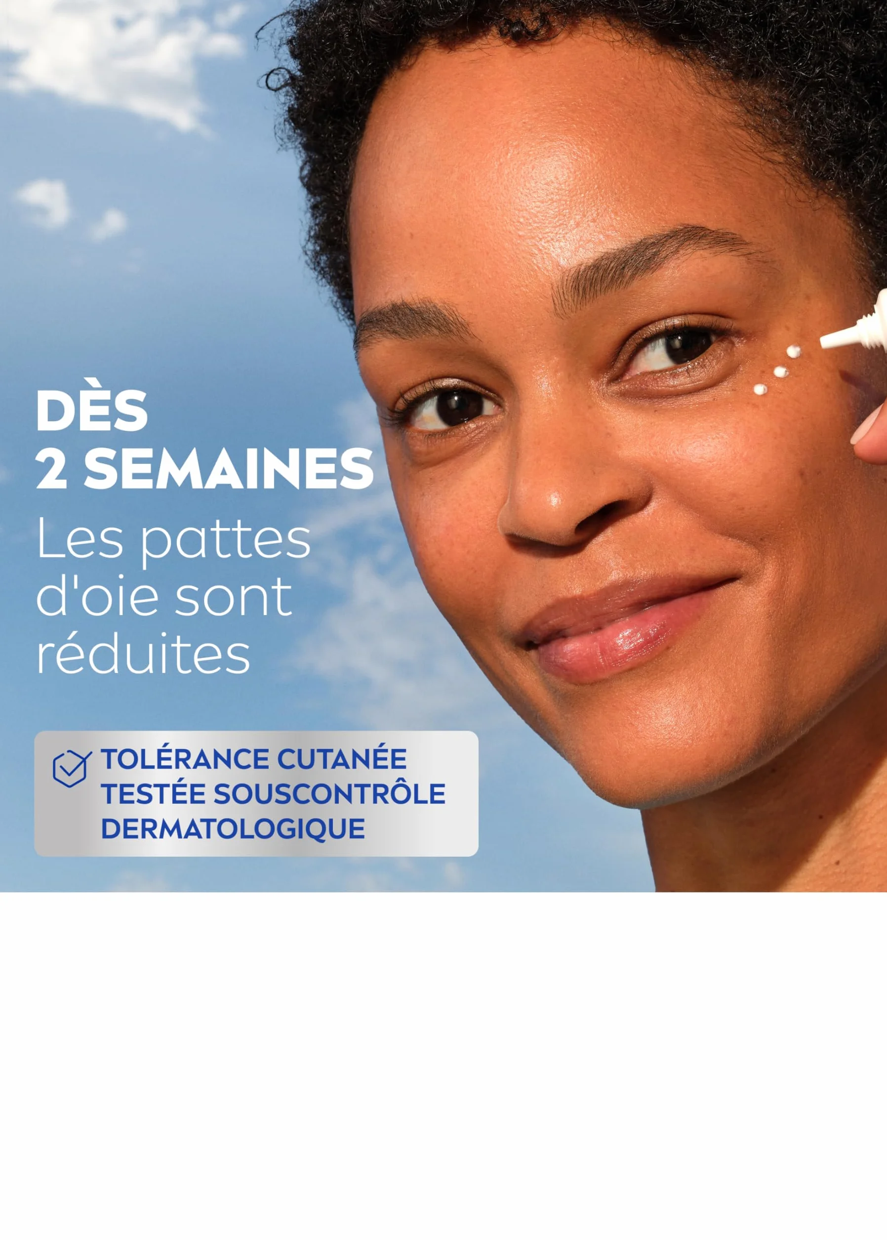NIVEA Q10 Power Soin Contour des Yeux Anti-Rides Q10 Pur Acide Hyaluronique Anti-Âge Anti-Cerne 15ml