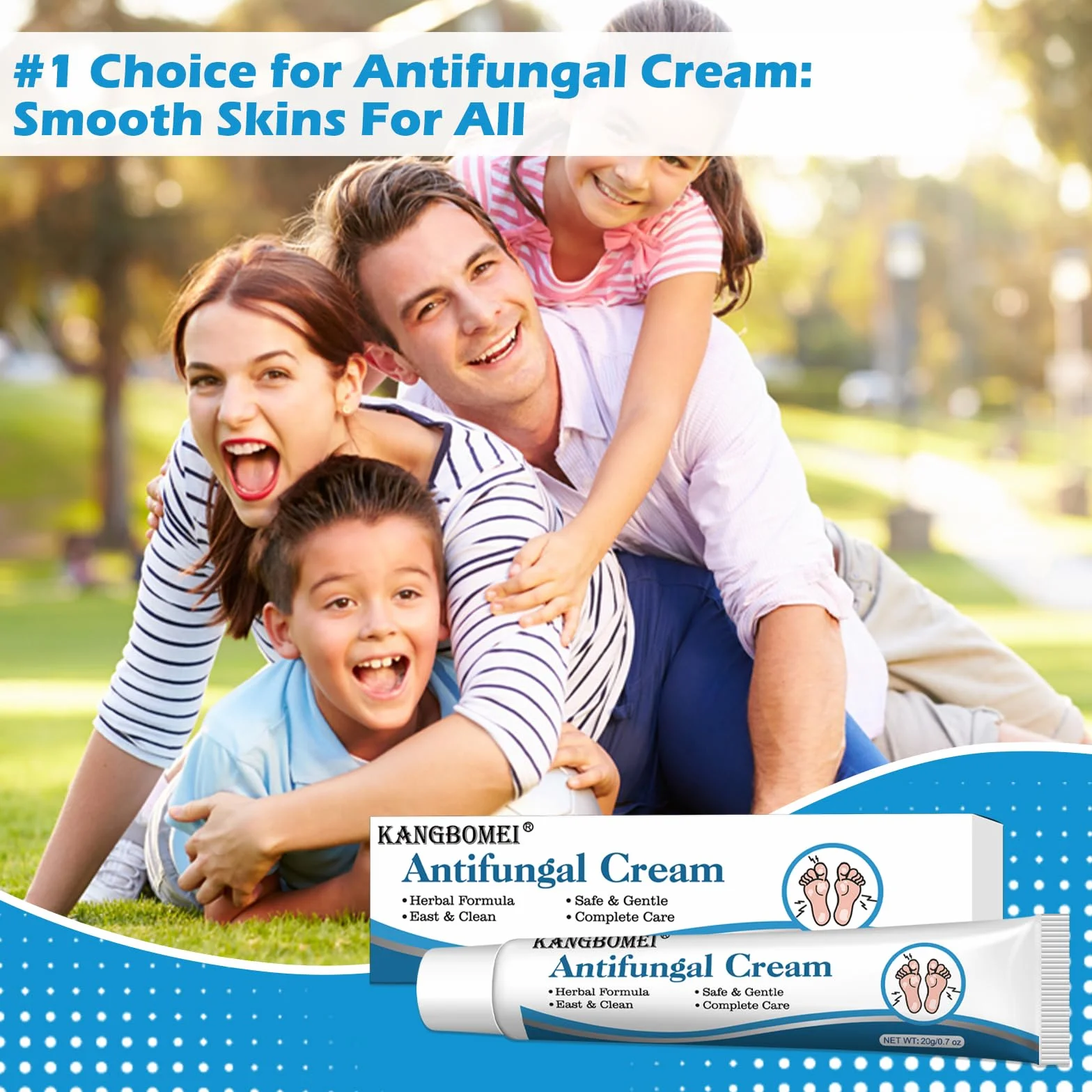 Crème Antifongique Pied Mycose Peau – Soin Topique 20G