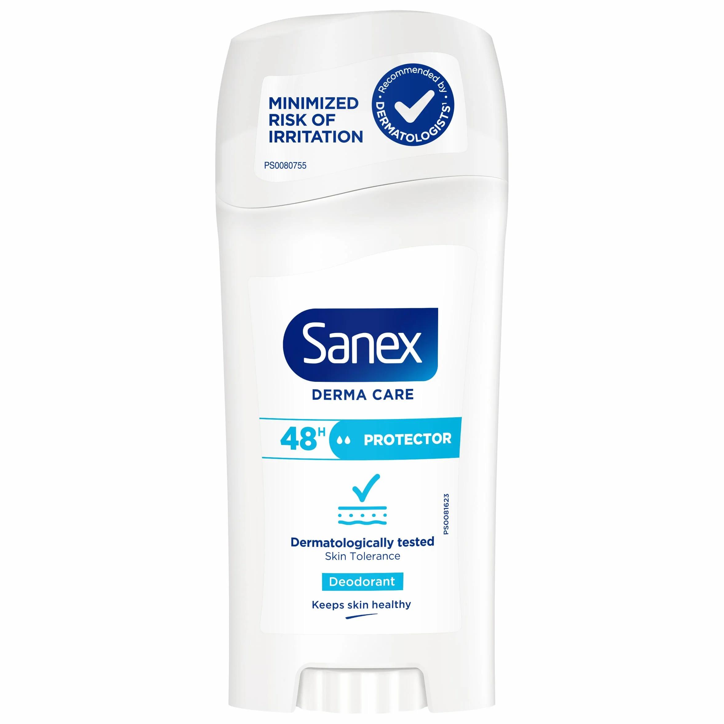 SANEX Derma Care Protector Déodorant Stick 65ml fraîcheur longue durée contre la transpiration