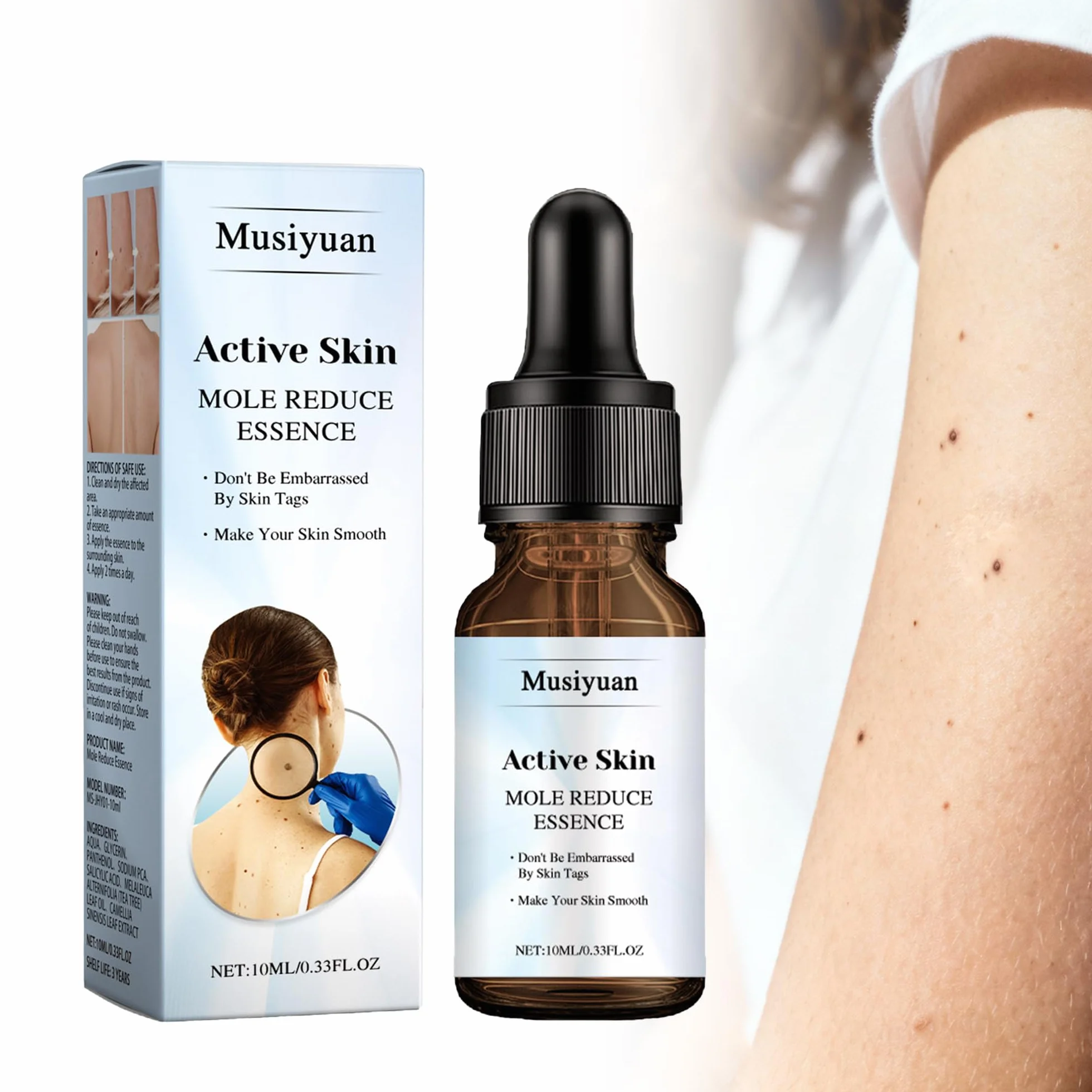 Anti Verrue Plantaire 10 ml | élimination Des Acrochordons | Soin Localisé pour Pieds et Mains