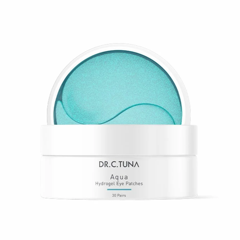 Farmasi Dr.C.Tuna Aqua Hydrogel Eye Patches 60 pièces, hydratant acide hyaluronique 90 g