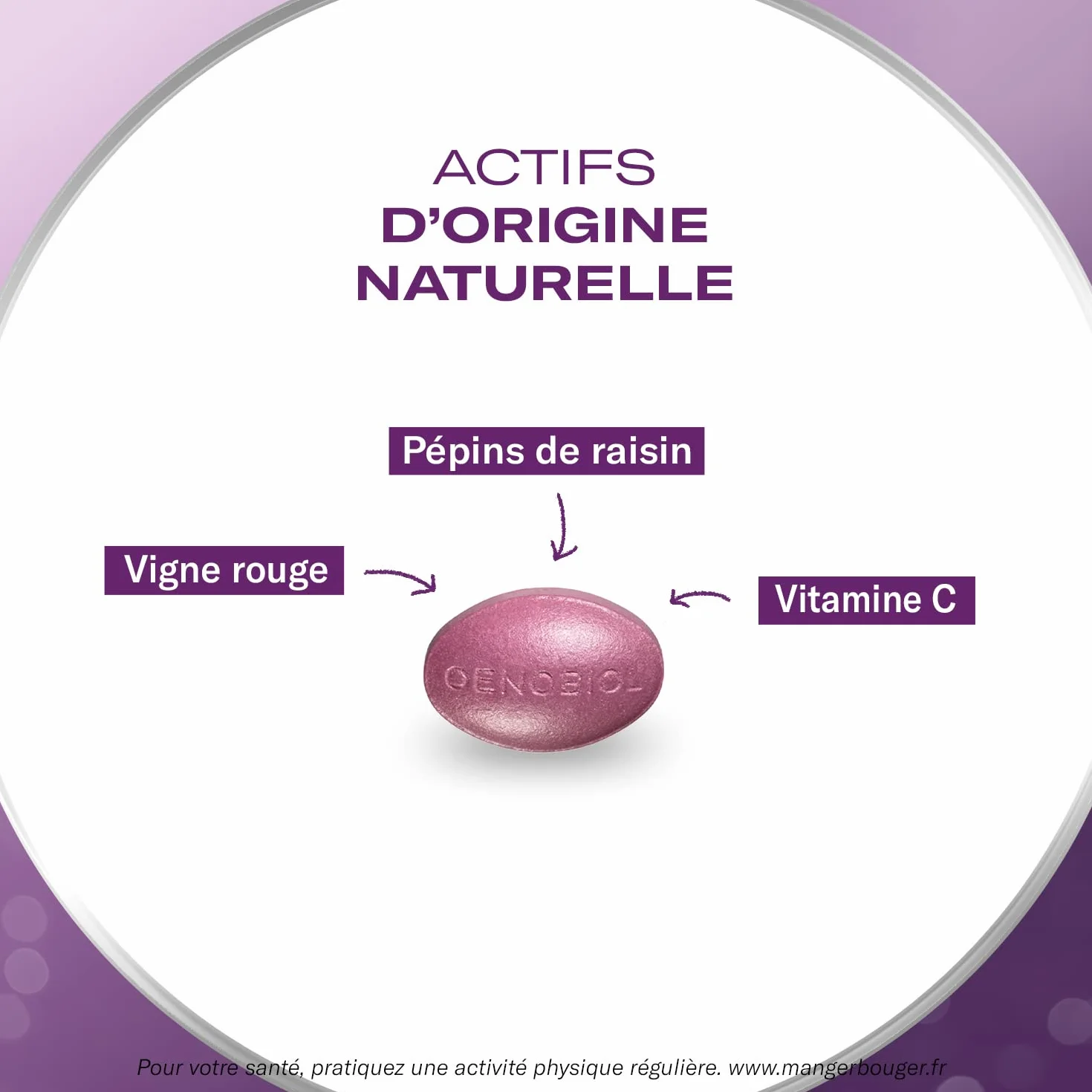 OENOBIOL Aquadrainant Plus Complément Alimentaire Minceur Jambes Légères 45 Comprimés Programme 15 Jours