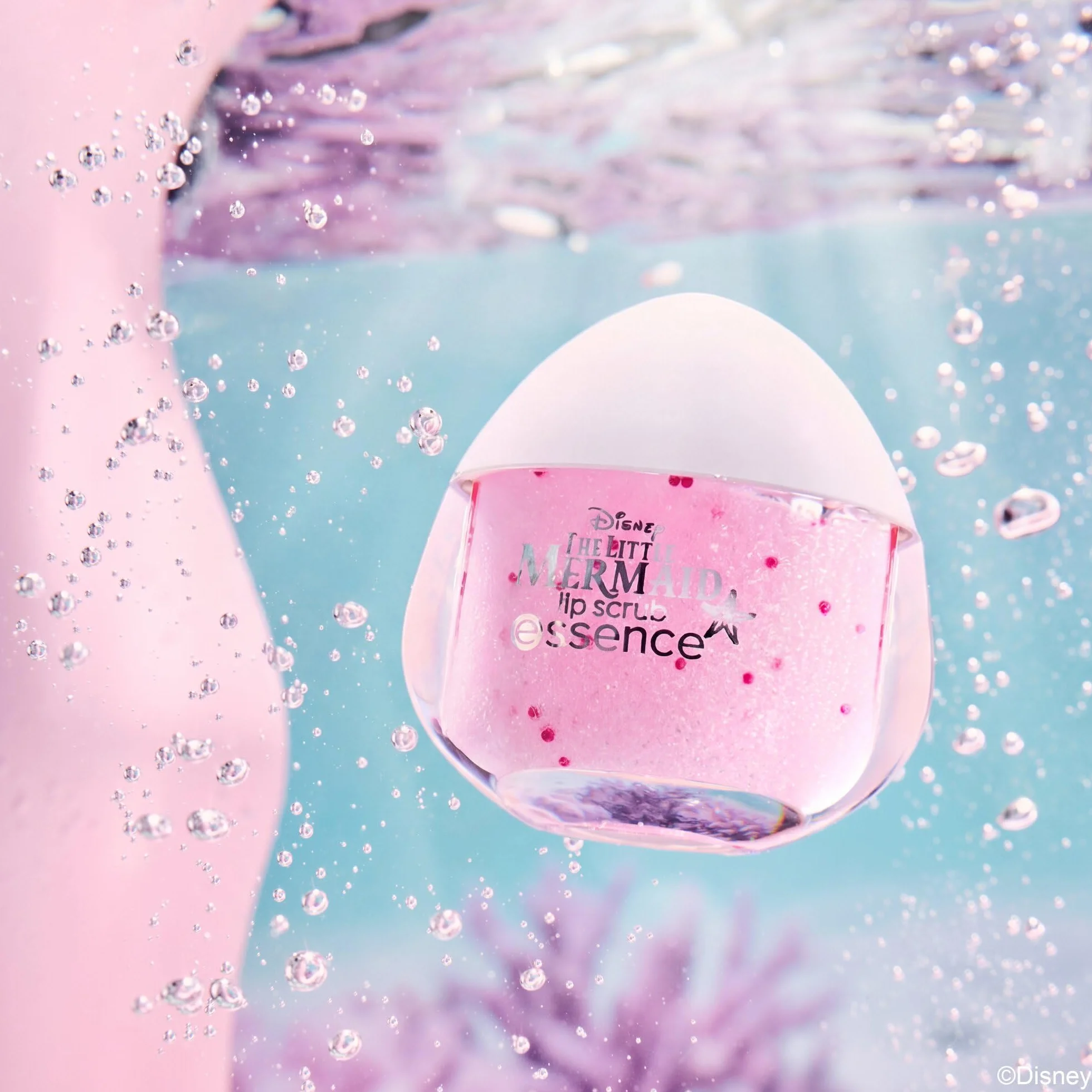essence Disney THE LITTLE MERMAID lip scrub gommage lèvres, chatoyant 10g