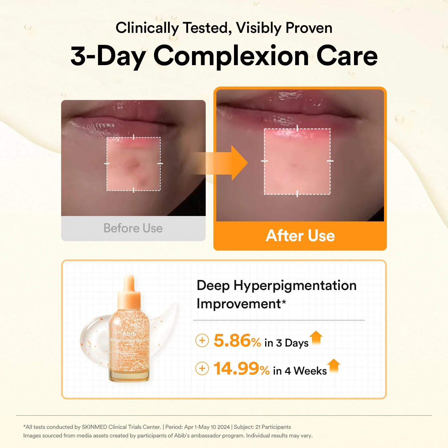 Abib Sérum Anti Taches Brunes Au Glutathiosome Vita Drop Korean Skincare 1,69 Fl.Oz.