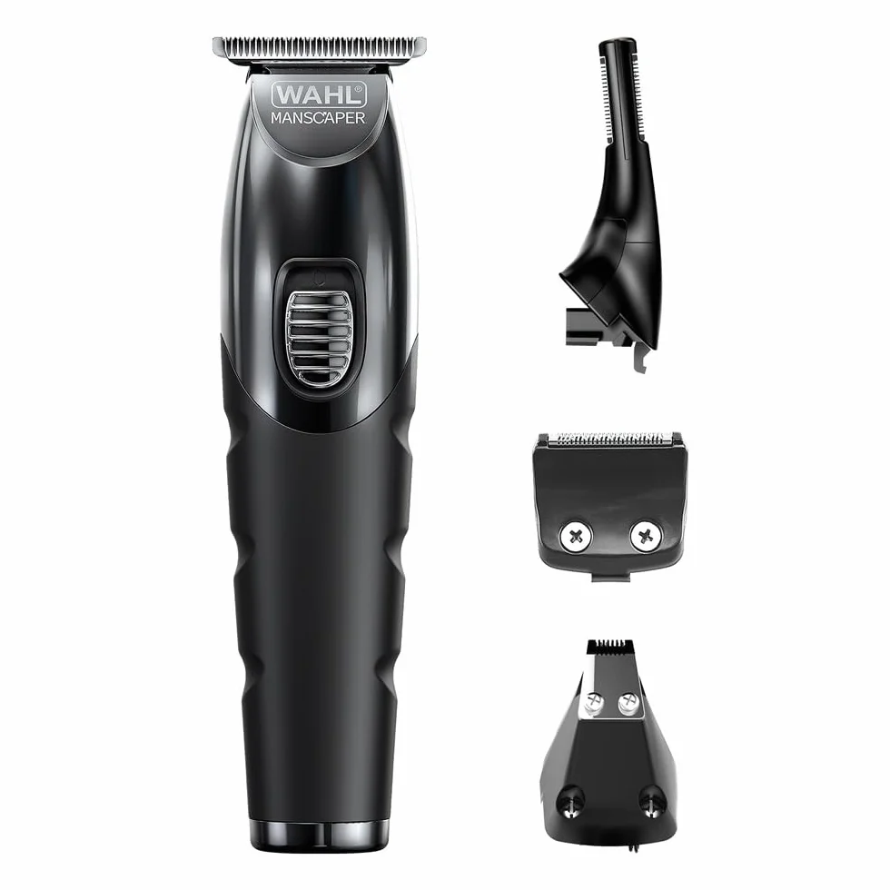 WAHL Tondeuse à barbe rechargeable lithium USB Manscaper Toolbox noir