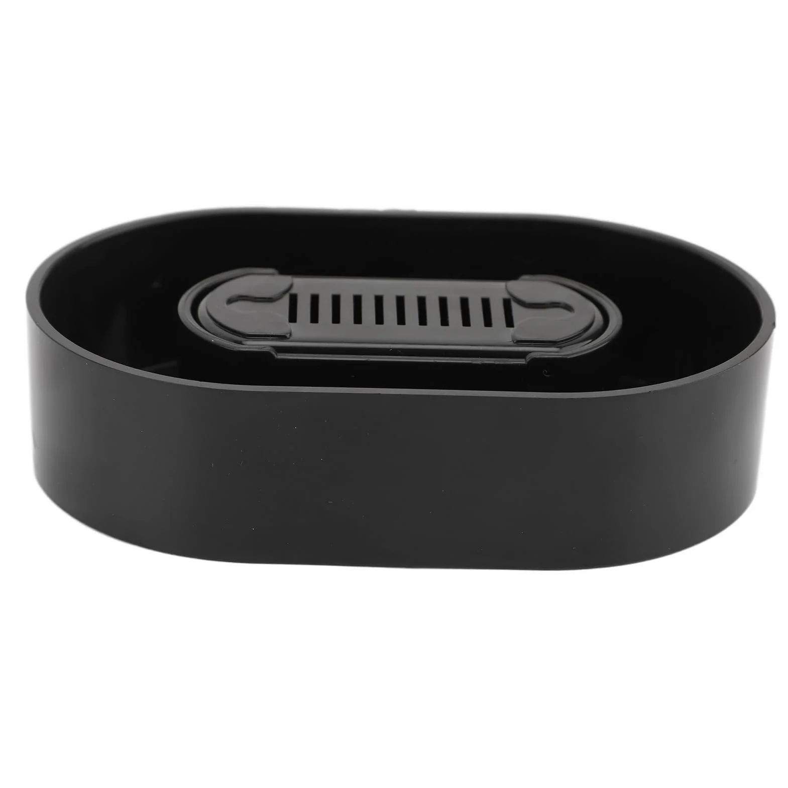 Rinçage de Rasoir Portable, Outil de Nettoyage de Rasage pour Tondeuse à Barbe Manuelle (BLACK)