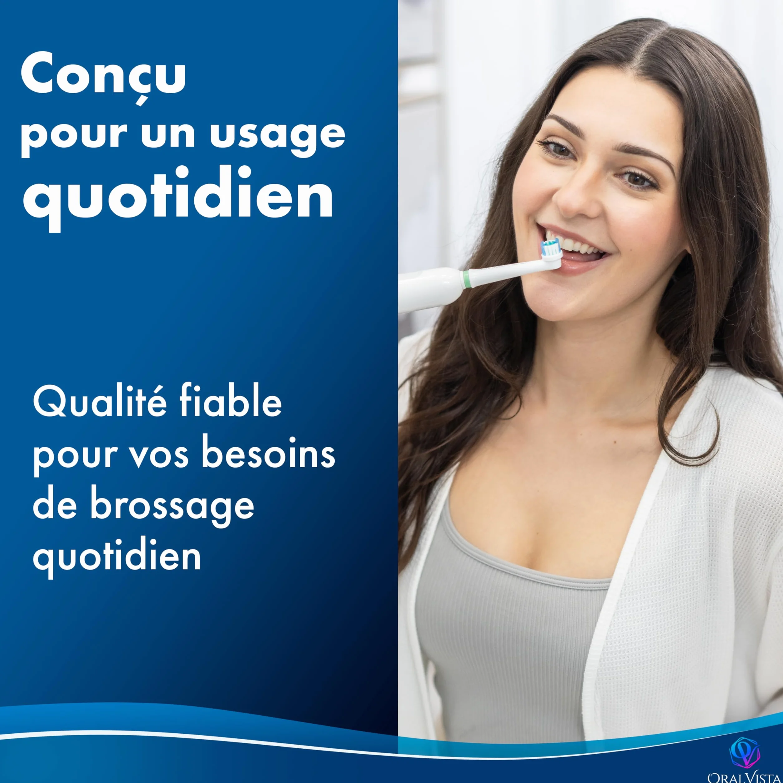 Brossette Oral-B Compatibles 16-Pack Tête Brosse à Dent Rechange pour Gencives Sensibles
