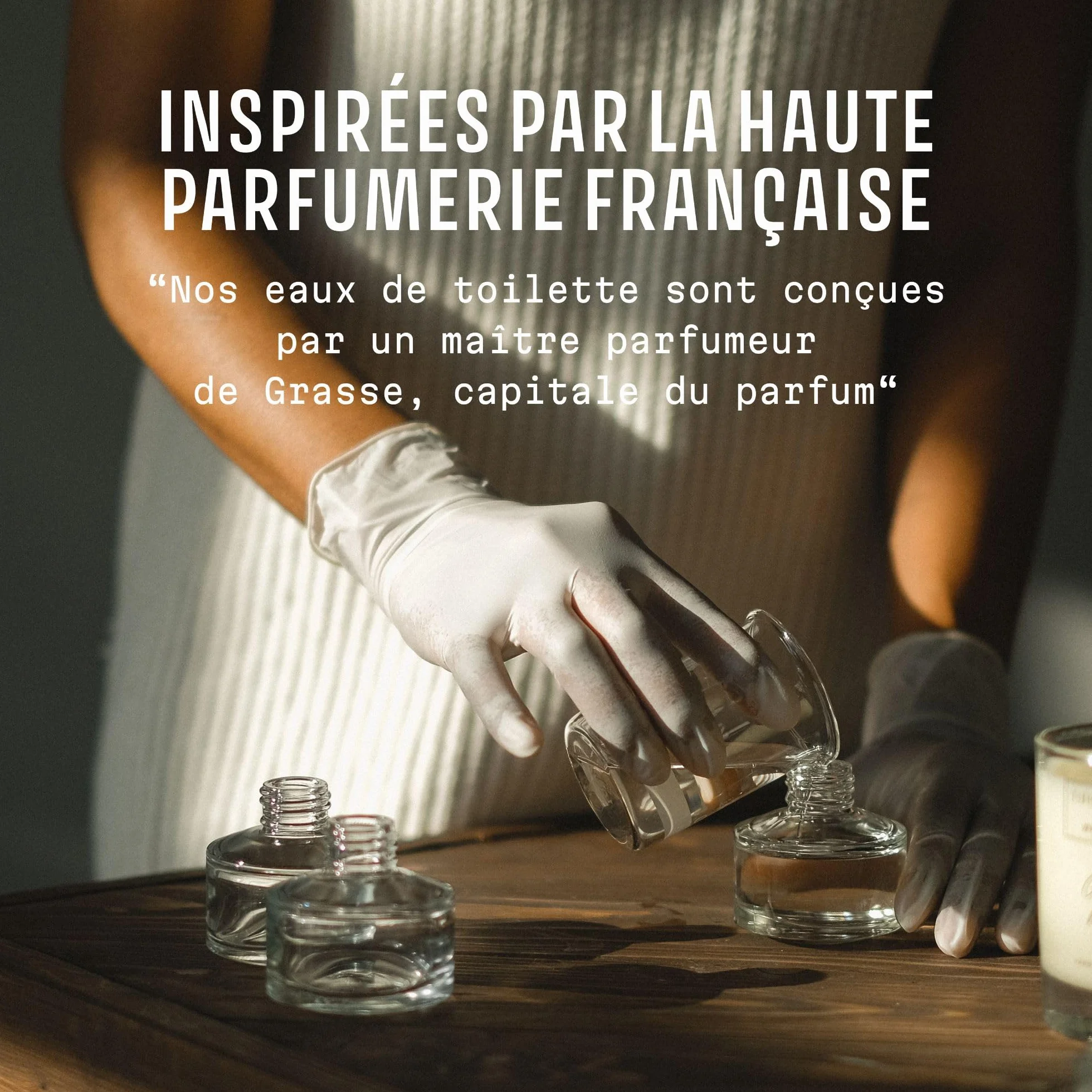 Eau de Toilette Fleur d’Oranger 50ml - Parfum Fleur d’Oranger Femme Floral, Doux et Lumineux - Notes de Mandarine & Vanille - Fabriqué en Provence - Panier des Sens