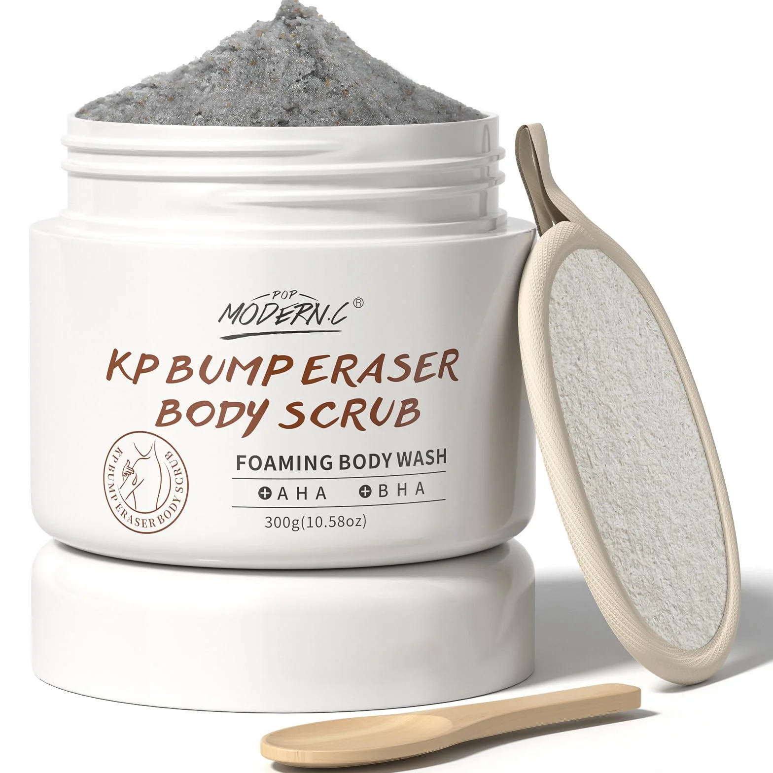 Gommage Corporel Kp Bump Eraser pour Kératose Pilaire Jambes à la Fraise Acide Salicylique AHA Exfoliant Corporel Kp Peau de Poulet