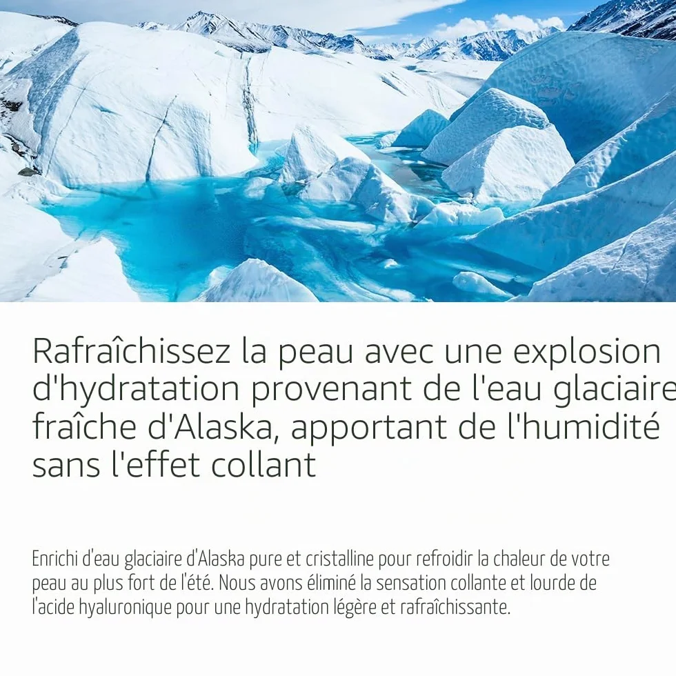 mixsoon Ensemble hydratant Essential Glass Skin Duo pour le soin de la peau coréenne (essence de haricot + sérum d'acide hyaluronique glacier water) blanc