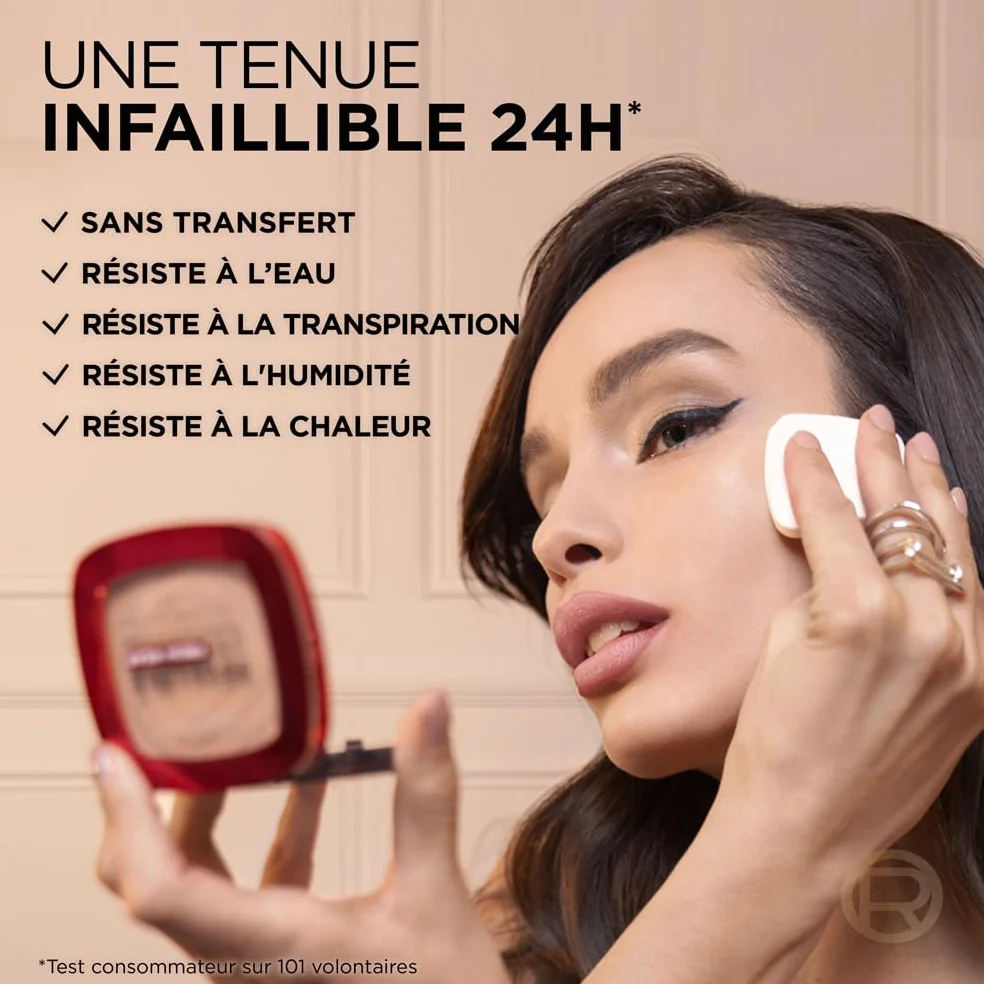L’Oréal Paris Infaillible 24H Fresh Wear Fond de Teint Poudre Waterproof Beige Doré 140 9g