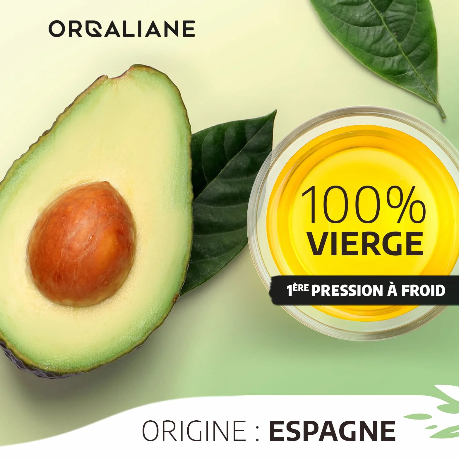 Huile d'Avocat 100% pure 500 ml - Assaisonnement cuisine - Huile corps et cheveux